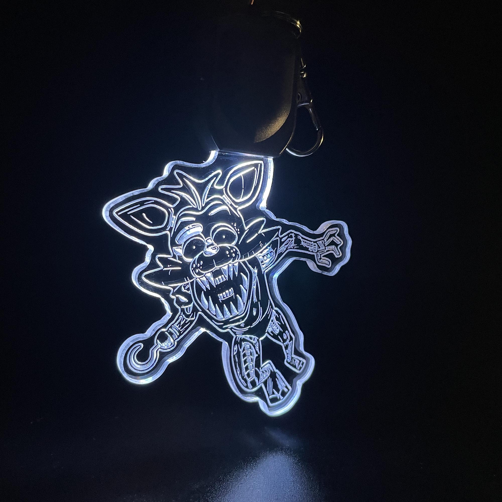 Five nights at Freddy's Foxy LED Light Acrylic Keychain