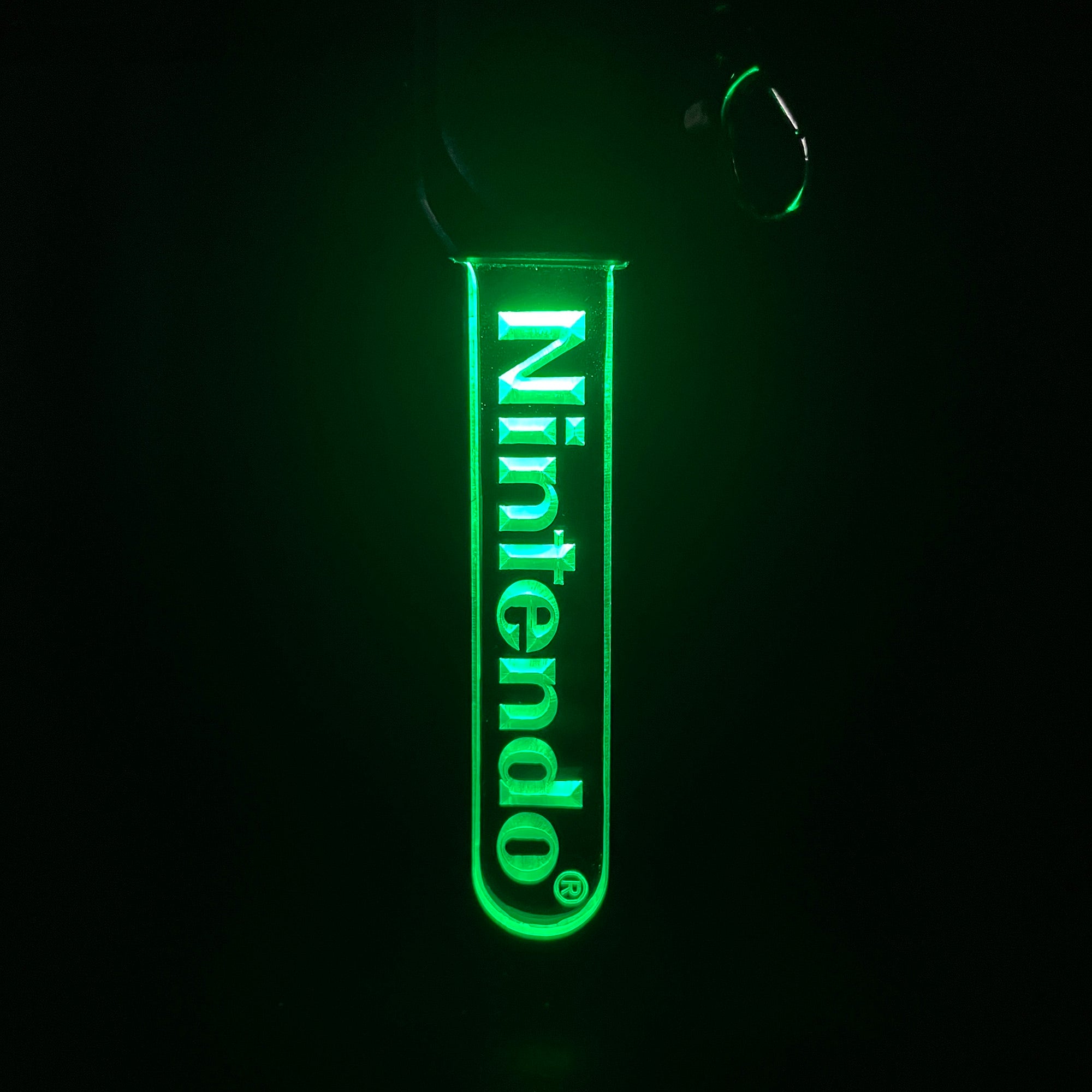 Nintendo LED Light Acrylic Keychain