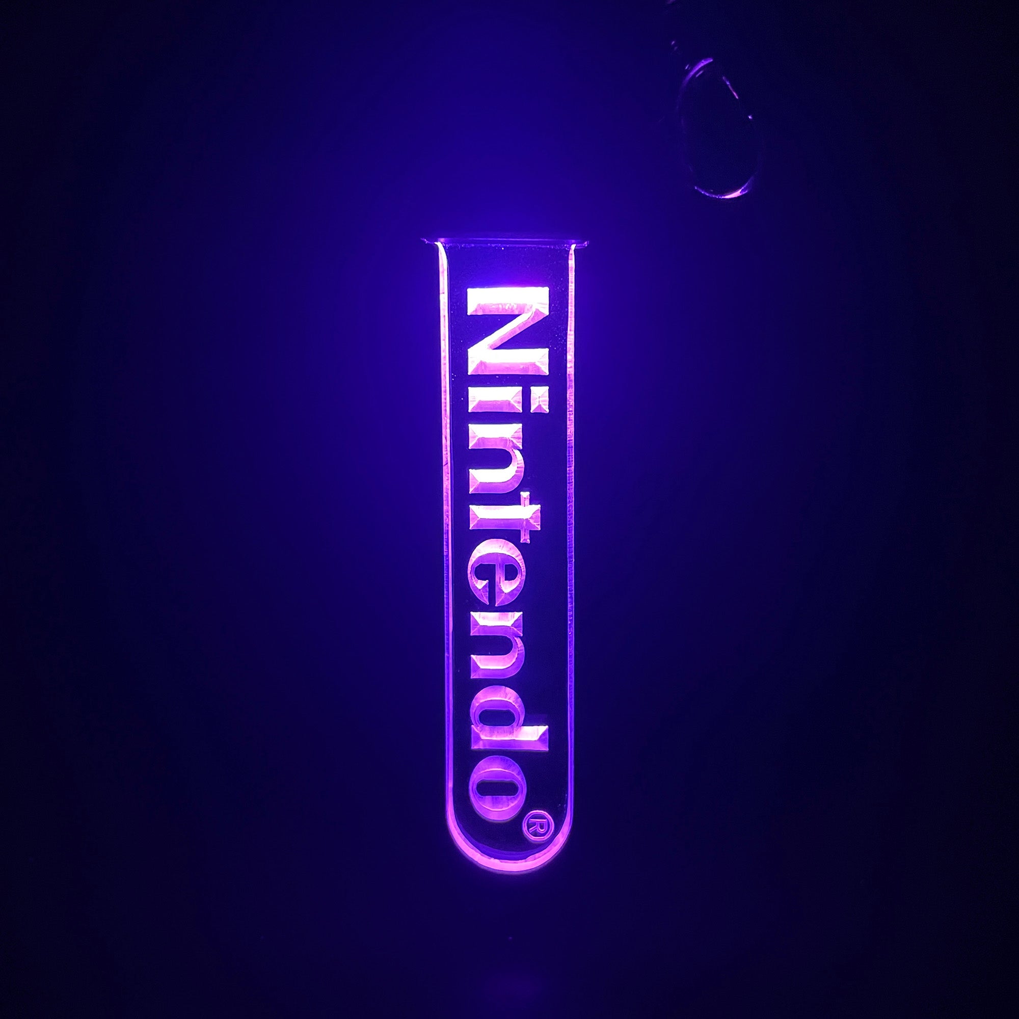 Nintendo LED Light Acrylic Keychain
