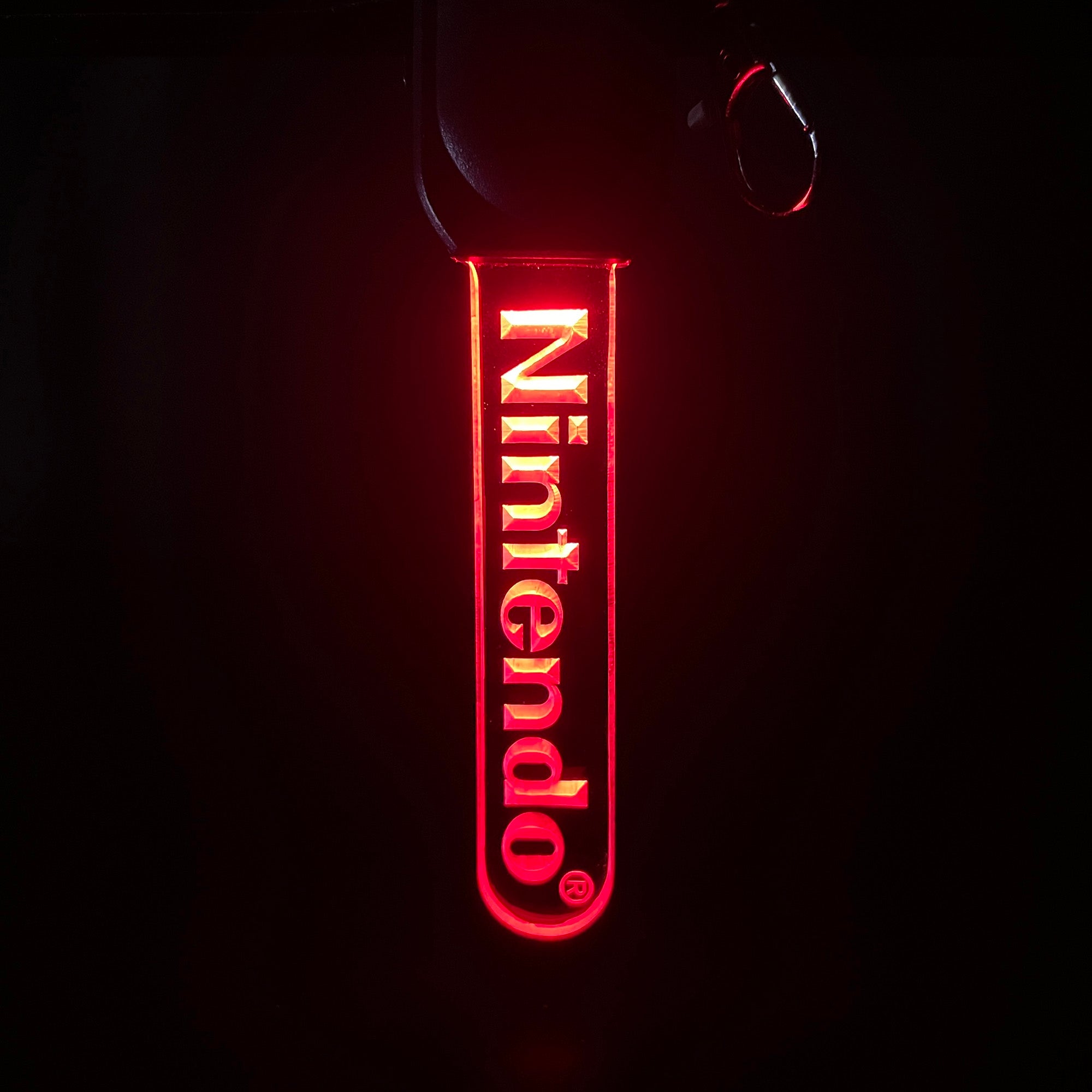 Nintendo LED Light Acrylic Keychain