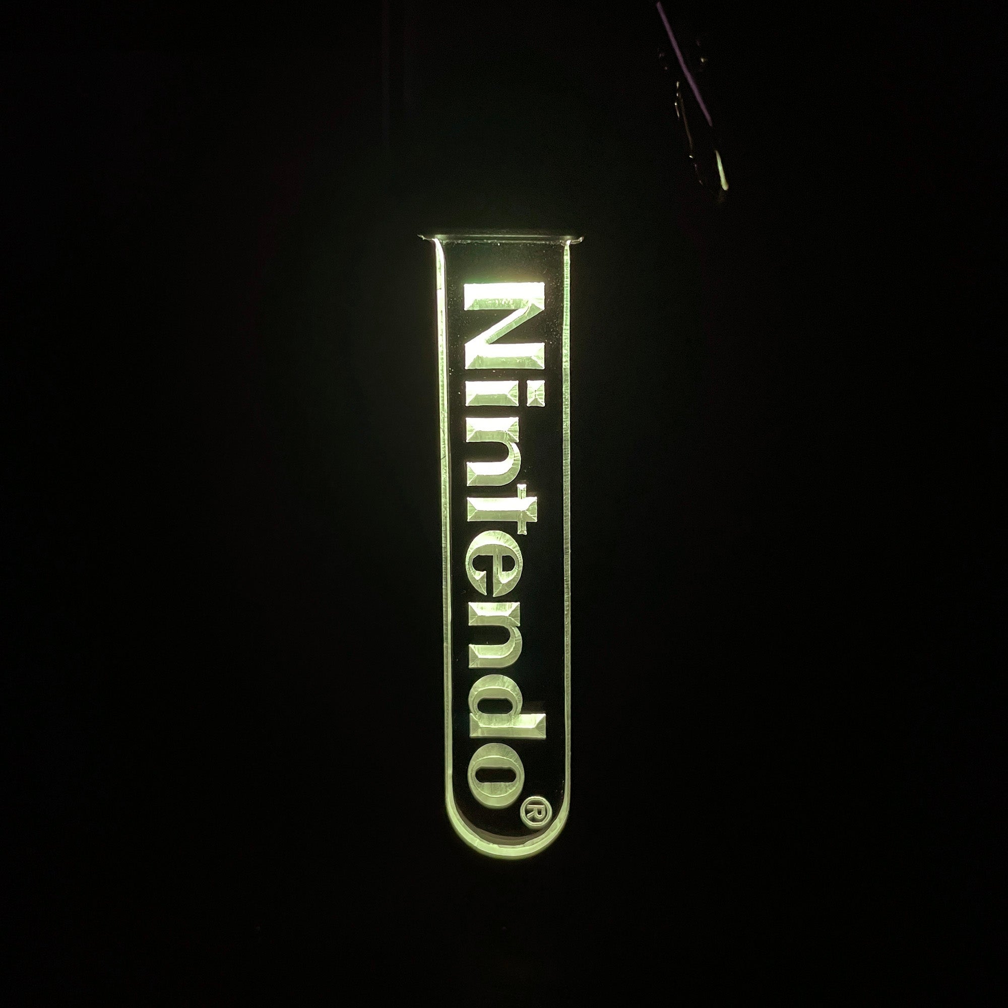 Nintendo LED Light Acrylic Keychain