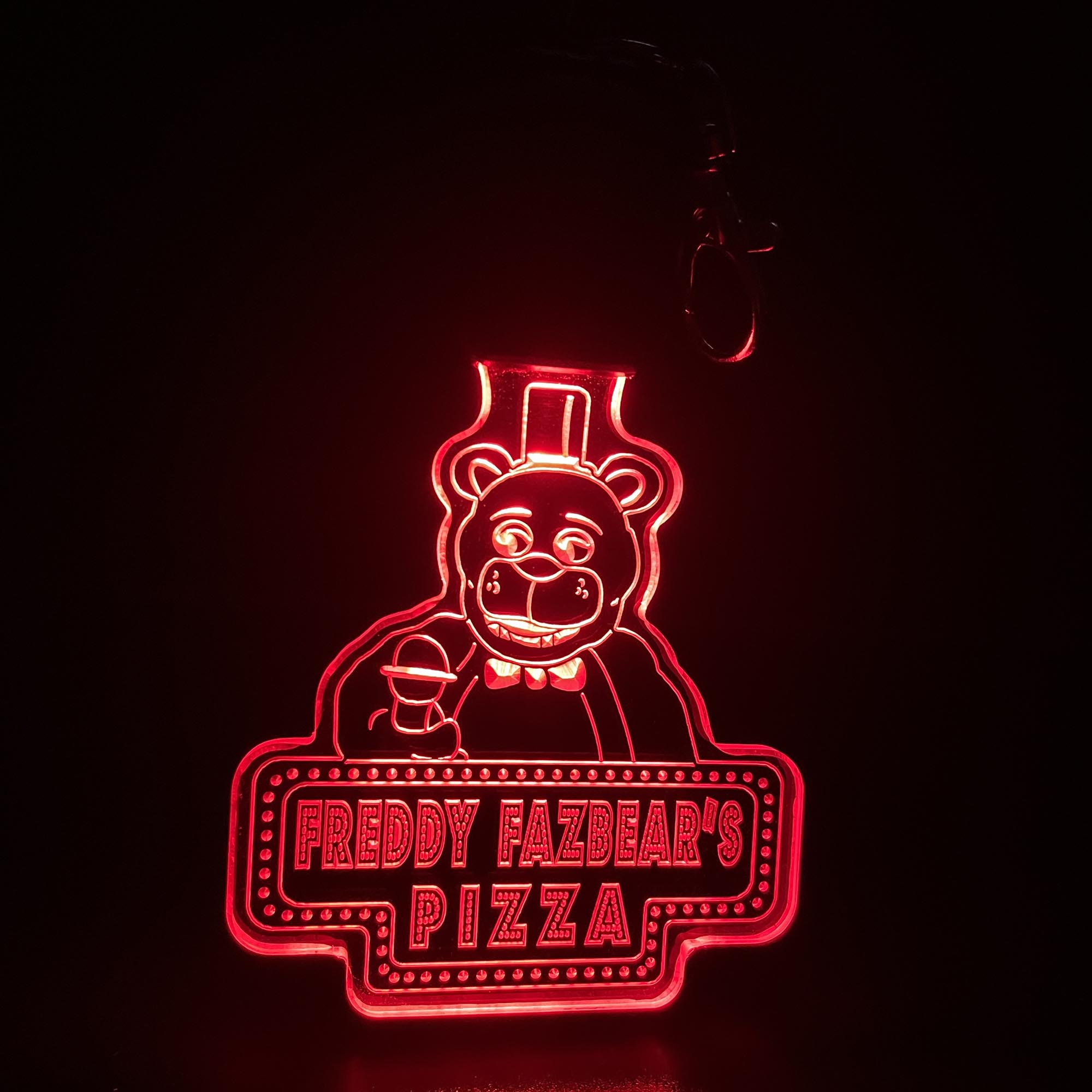 Five nights at Freddy's Freddy LED Light Acrylic Keychain