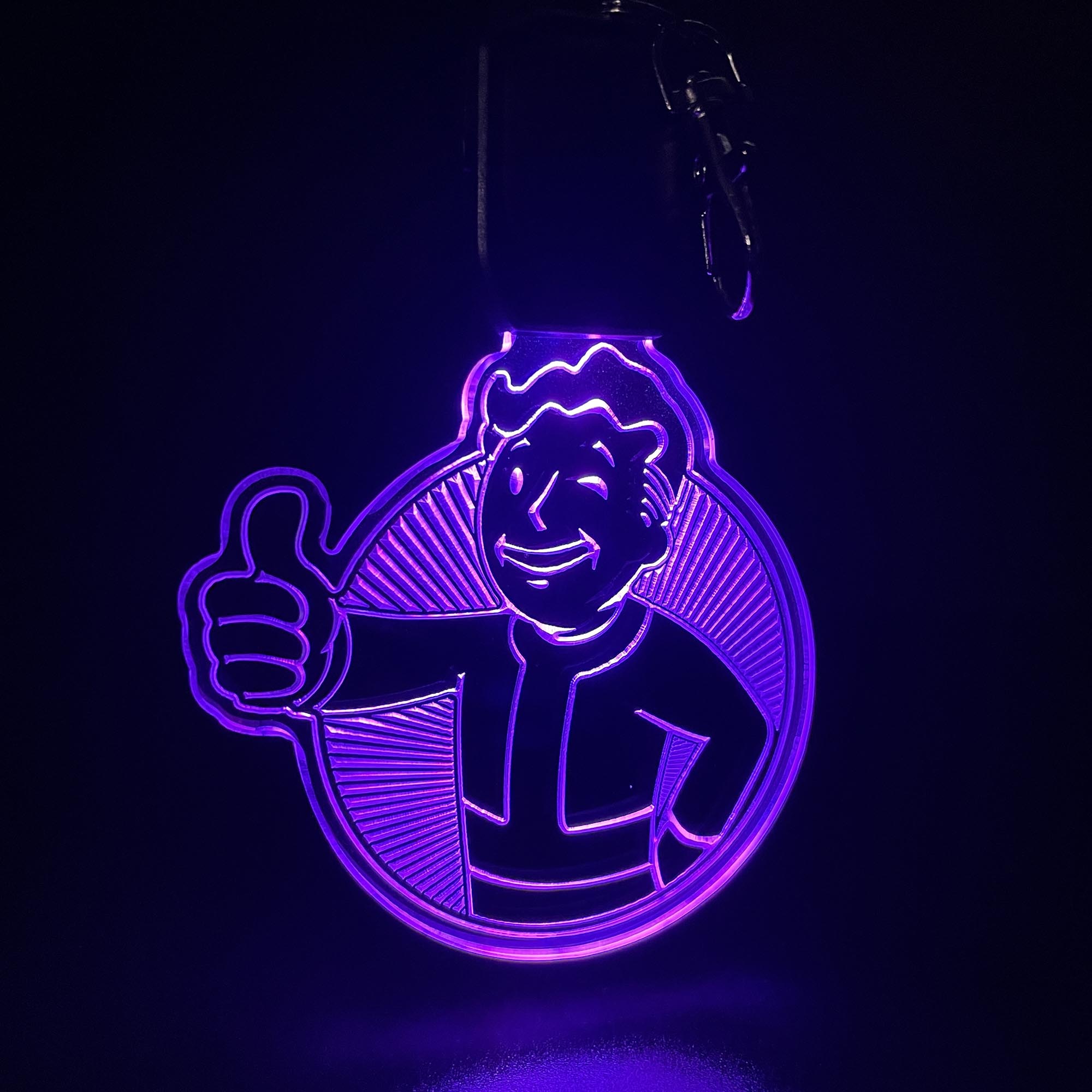Fallout Boy LED Light Acrylic Keychain