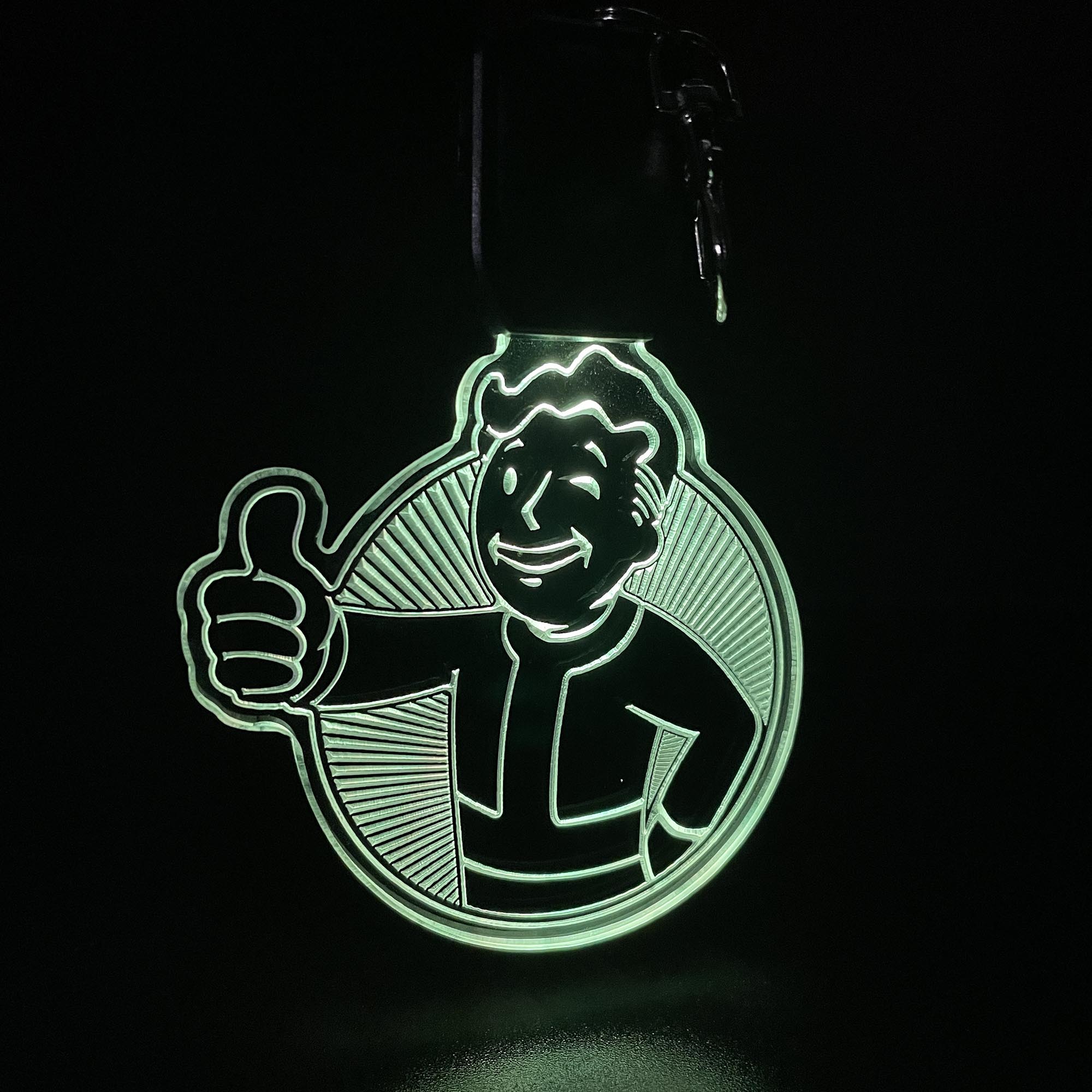 Fallout Boy LED Light Acrylic Keychain