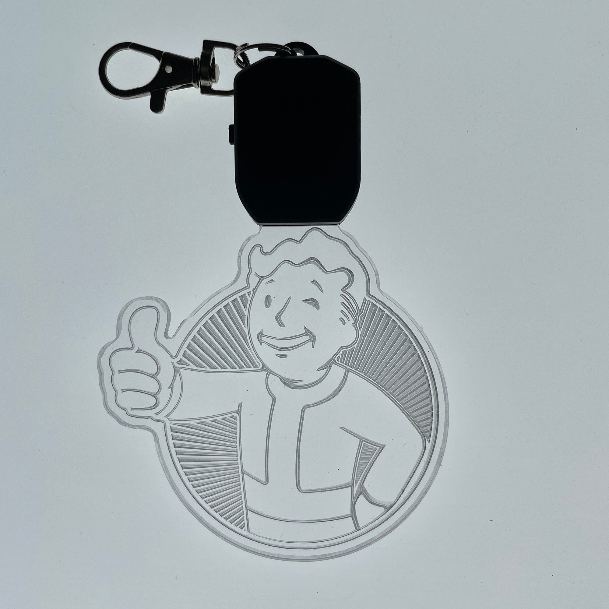Fallout Boy LED Light Acrylic Keychain