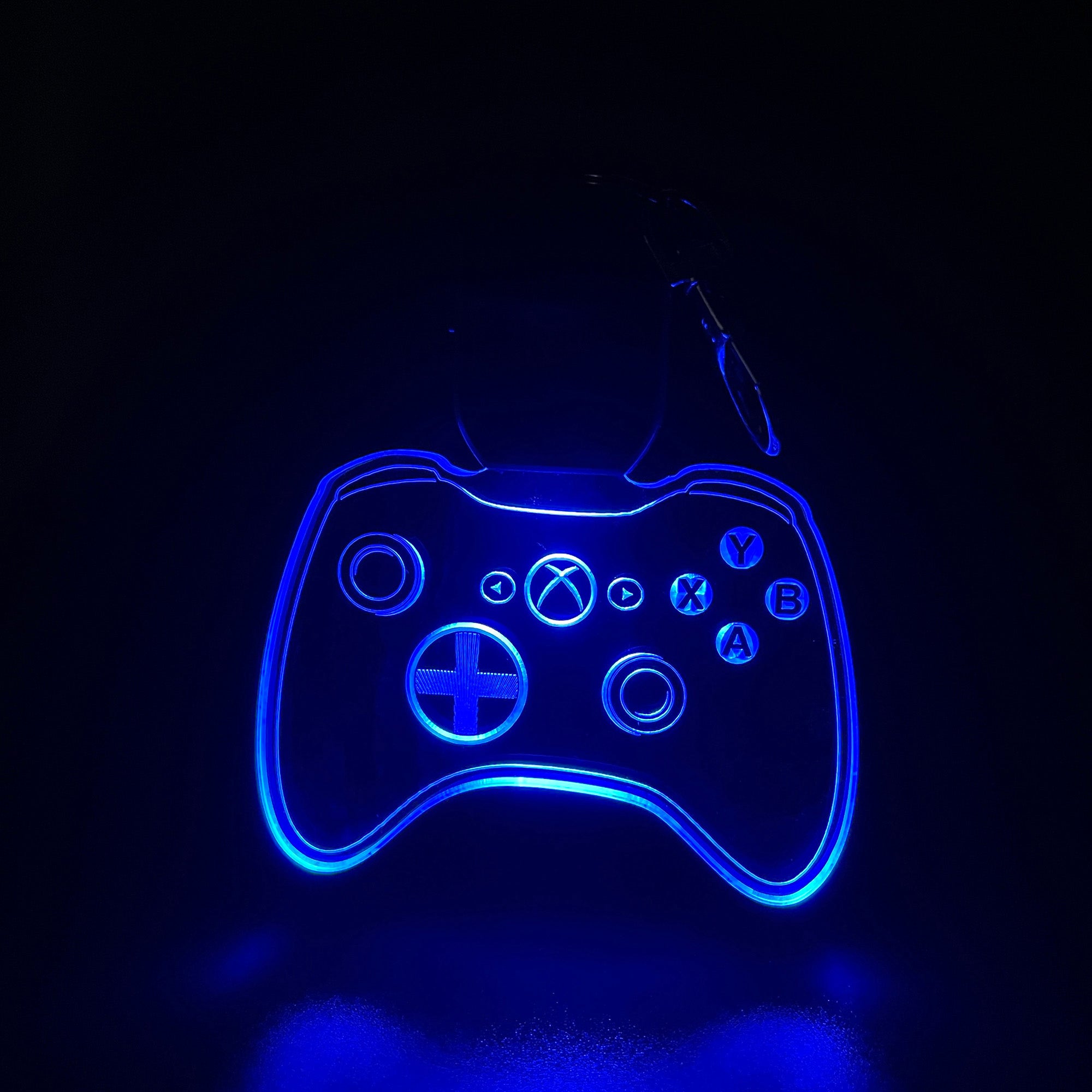 Xbox Controller LED Light Acrylic Keychain