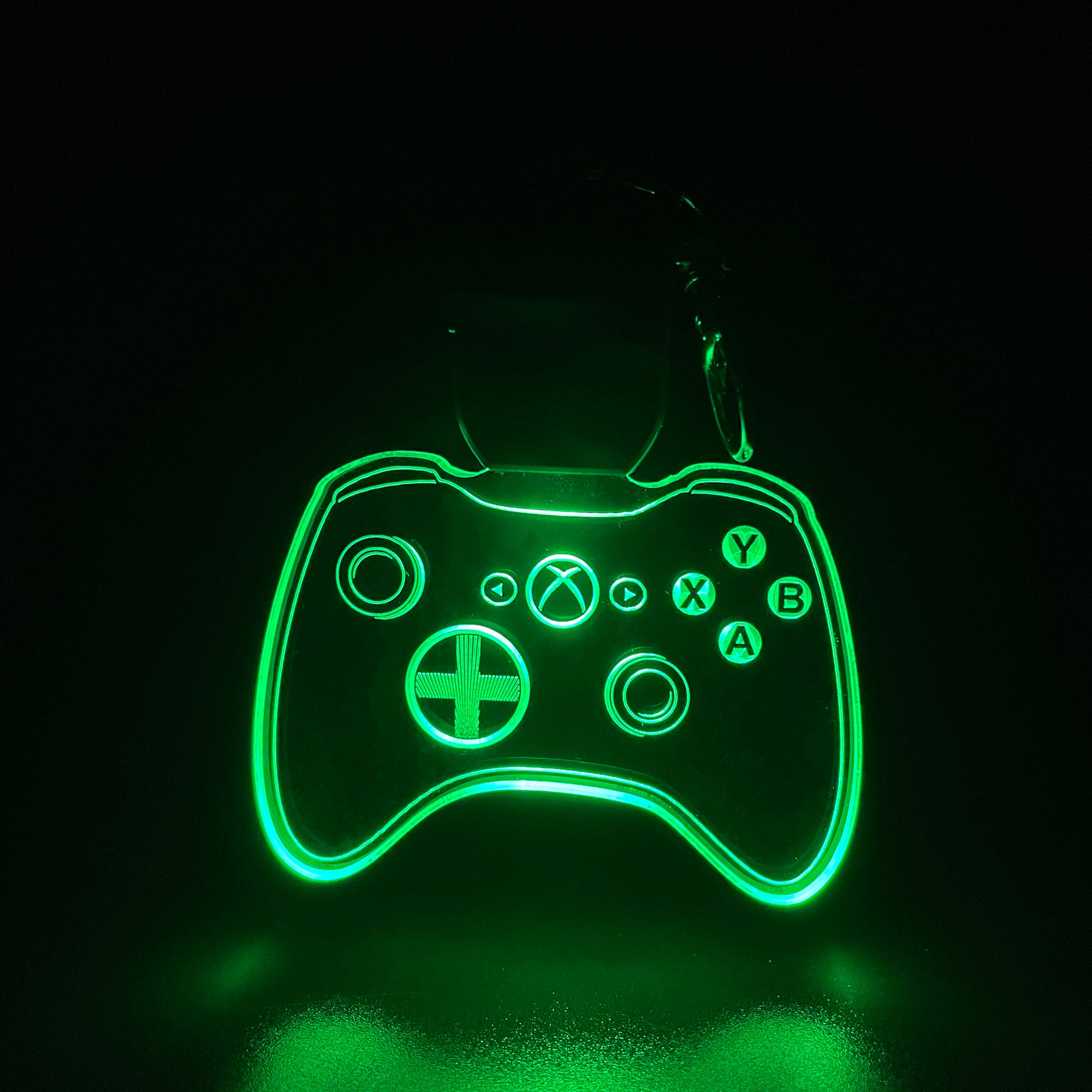 Xbox Controller LED Light Acrylic Keychain