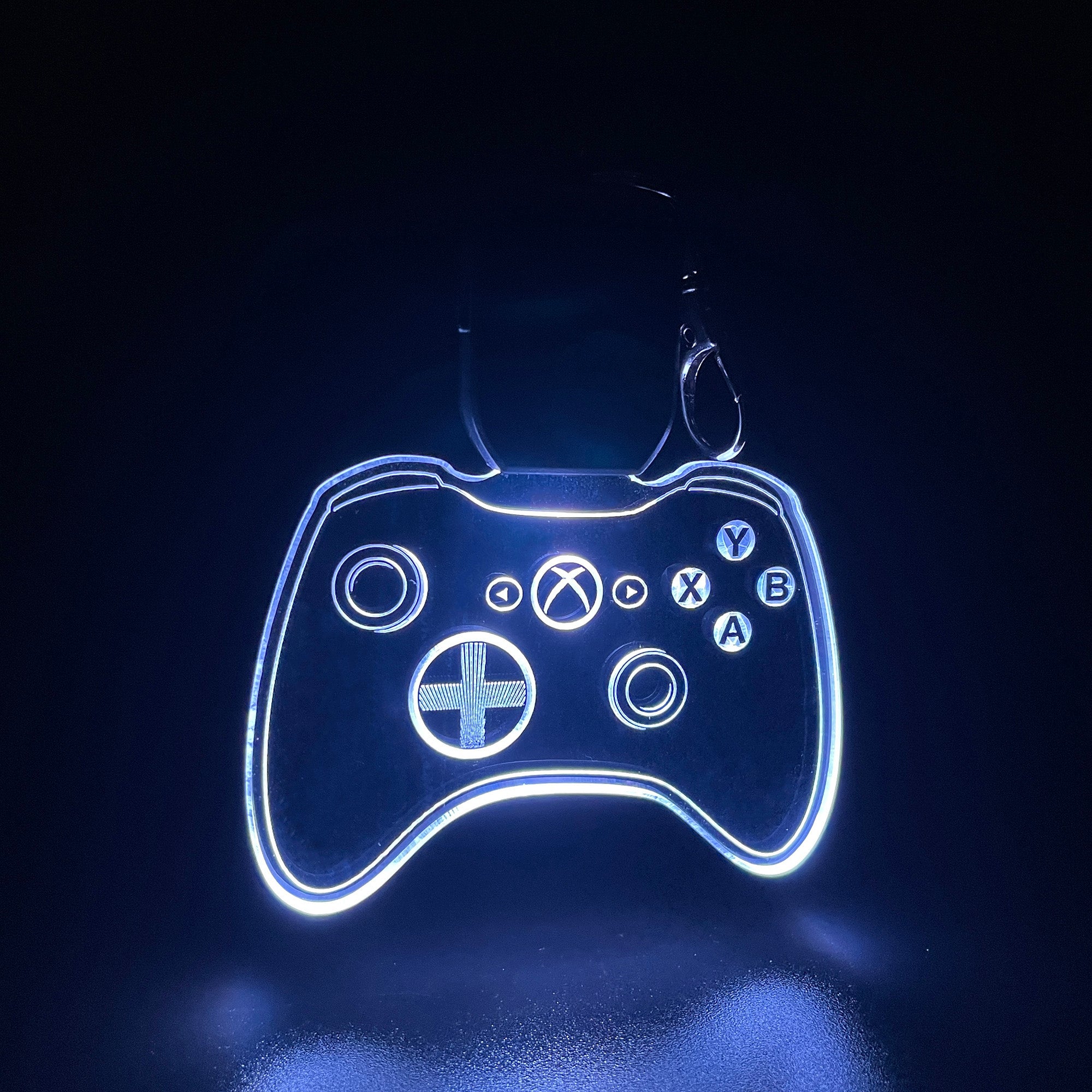 Xbox Controller LED Light Acrylic Keychain