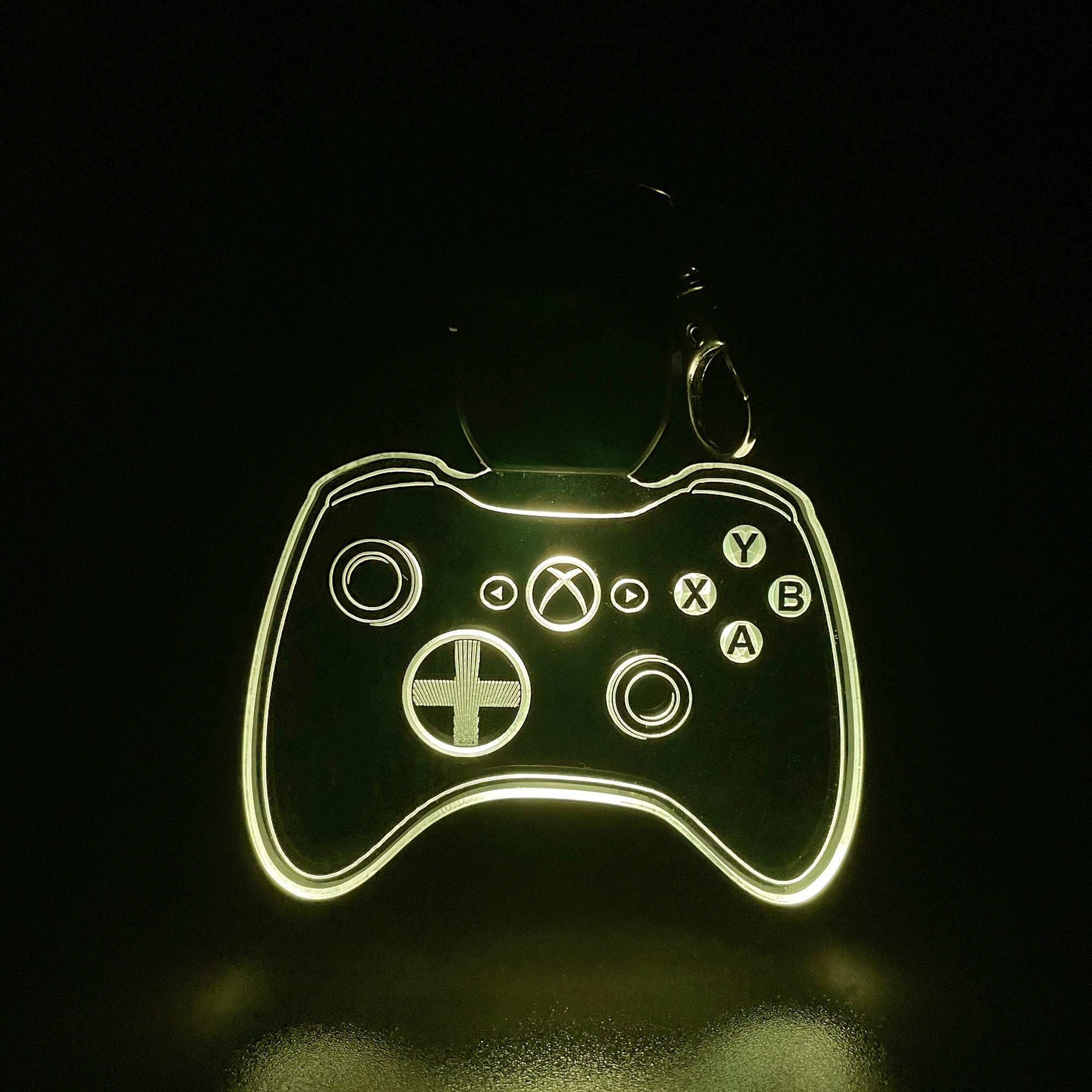 Xbox Controller LED Light Acrylic Keychain