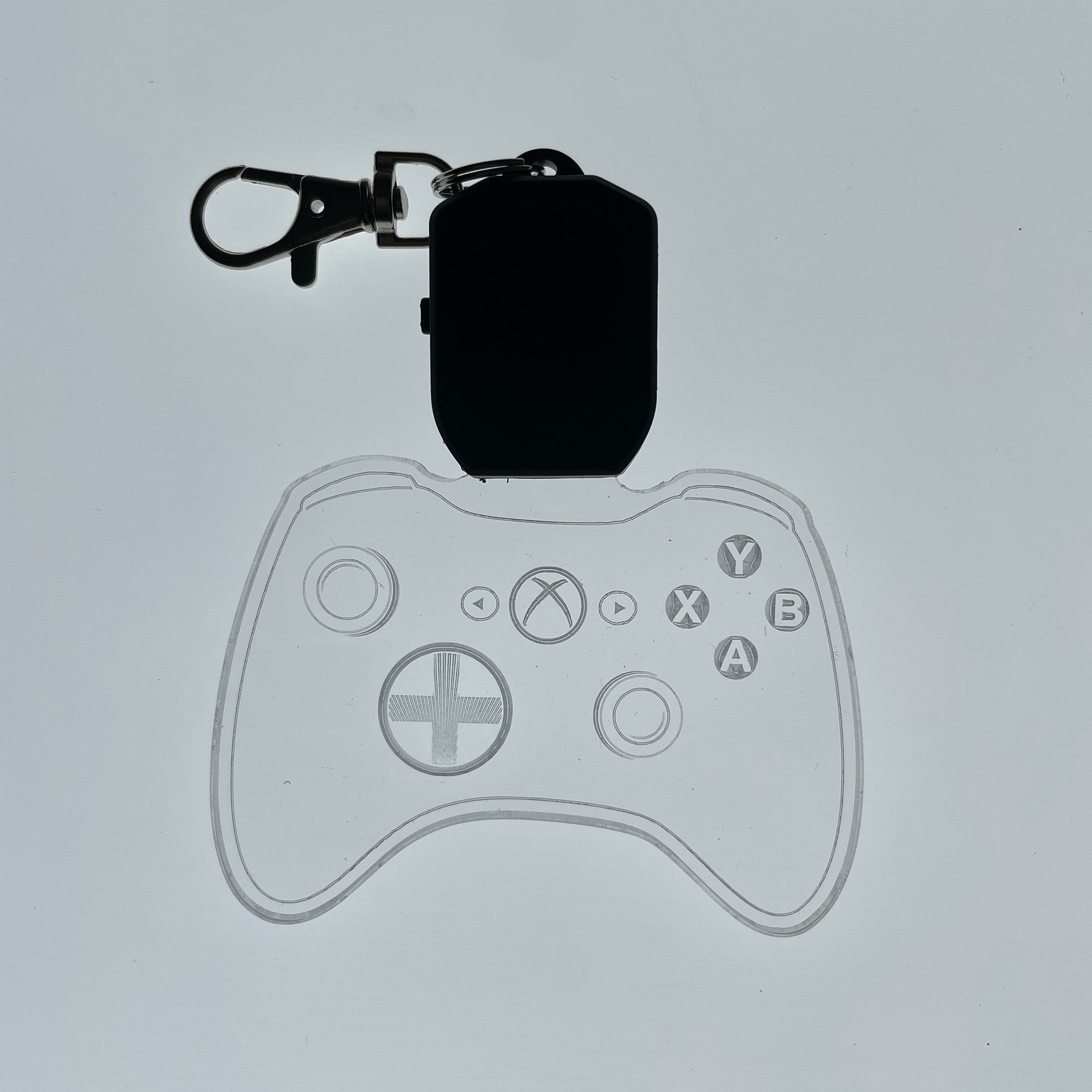 Xbox Controller LED Light Acrylic Keychain