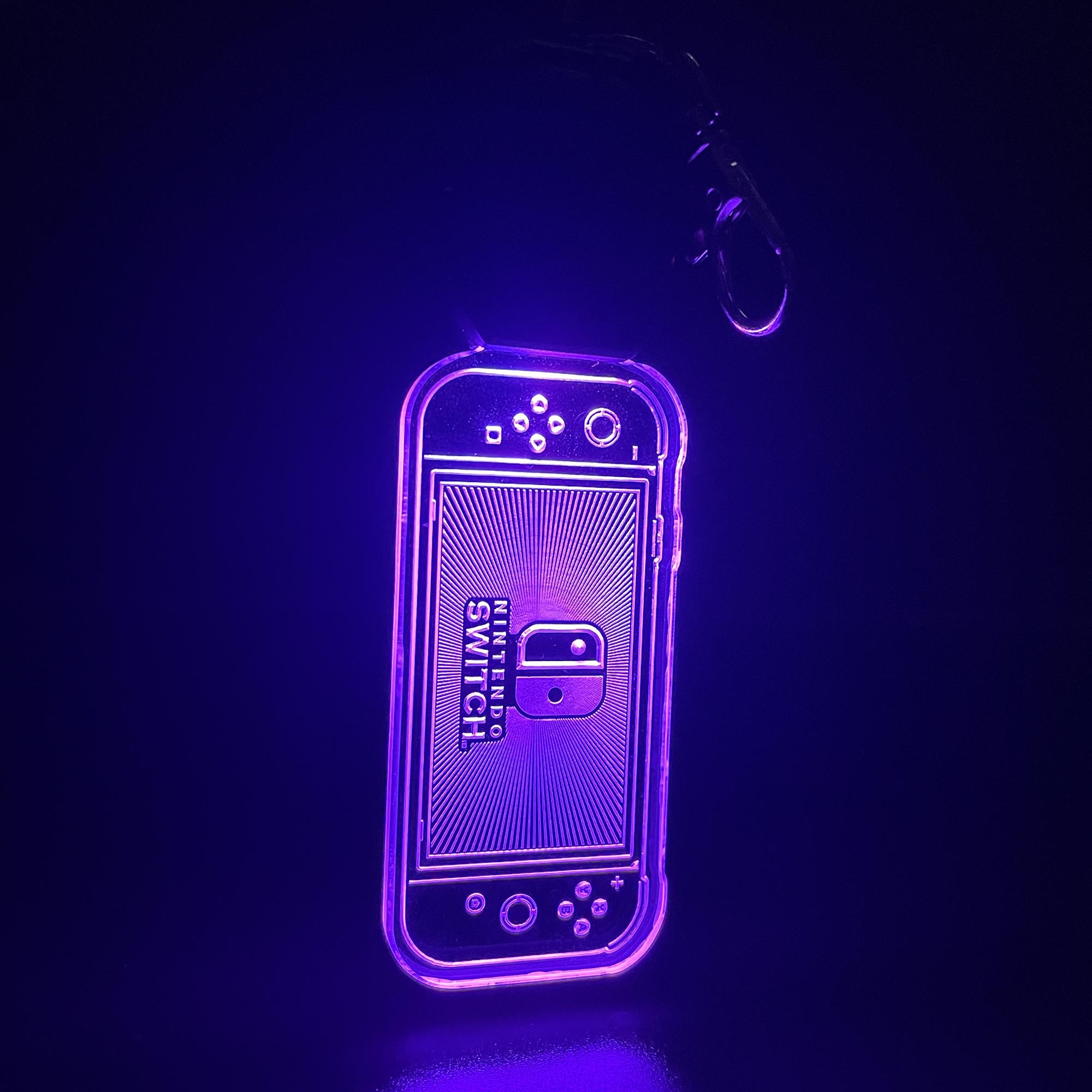 Nintendo Switch LED Light Acrylic Keychain