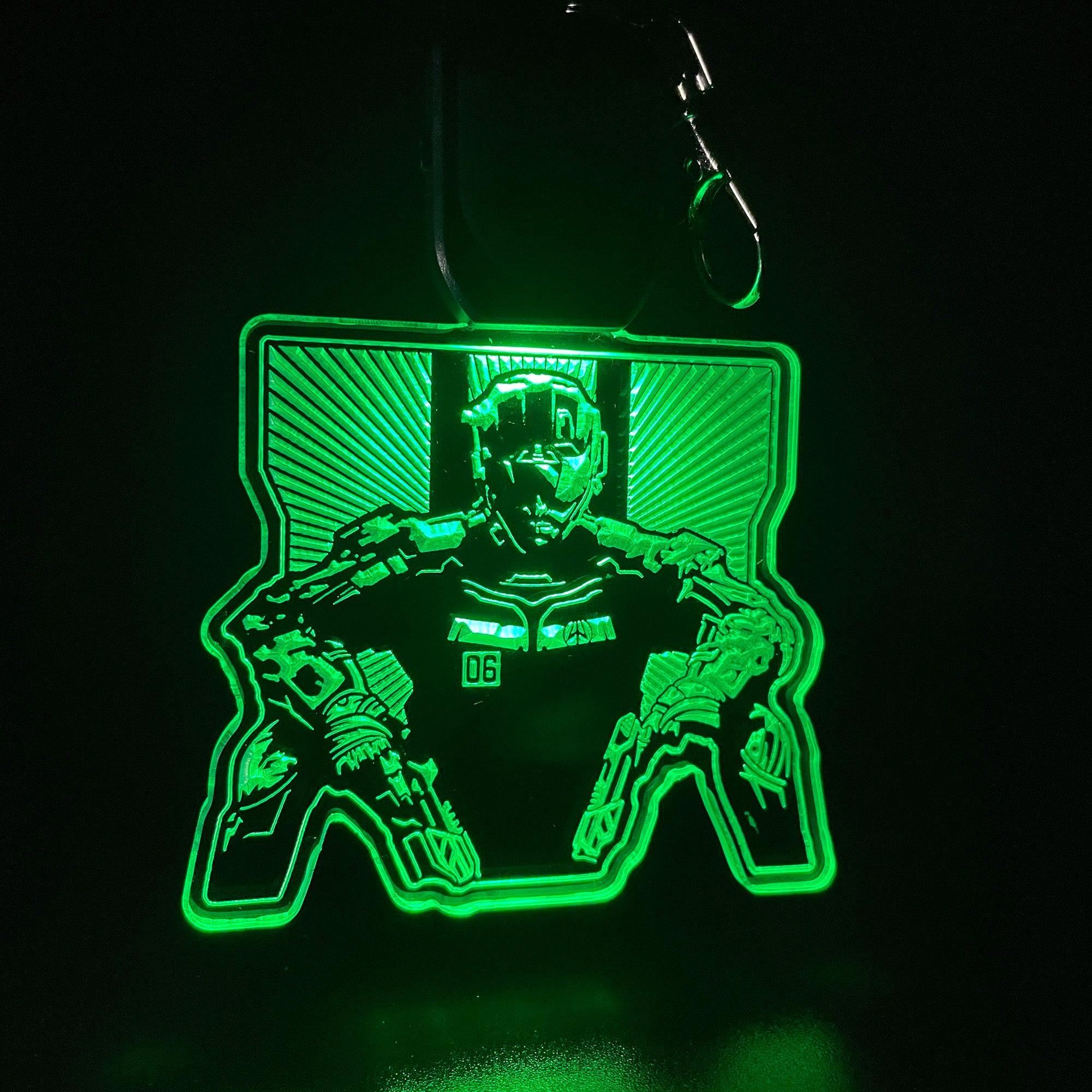 Call of Duty LED Light Acrylic Keychain