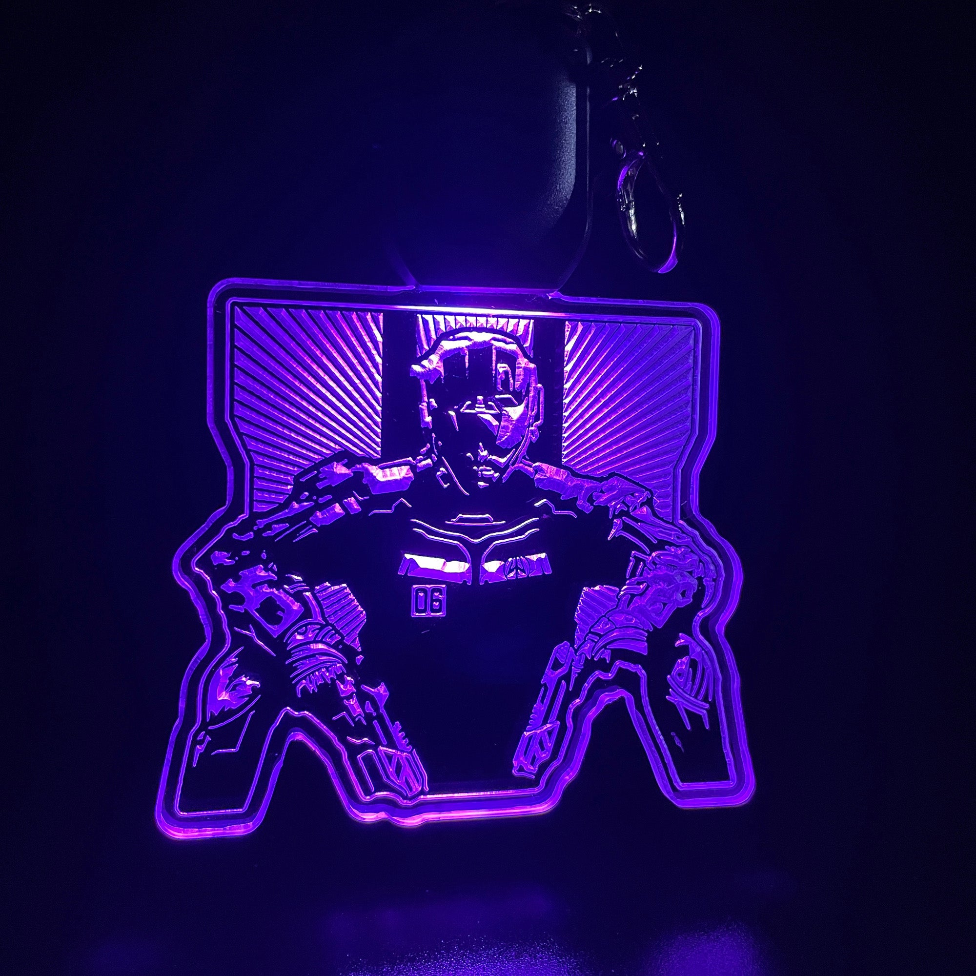 Call of Duty LED Light Acrylic Keychain