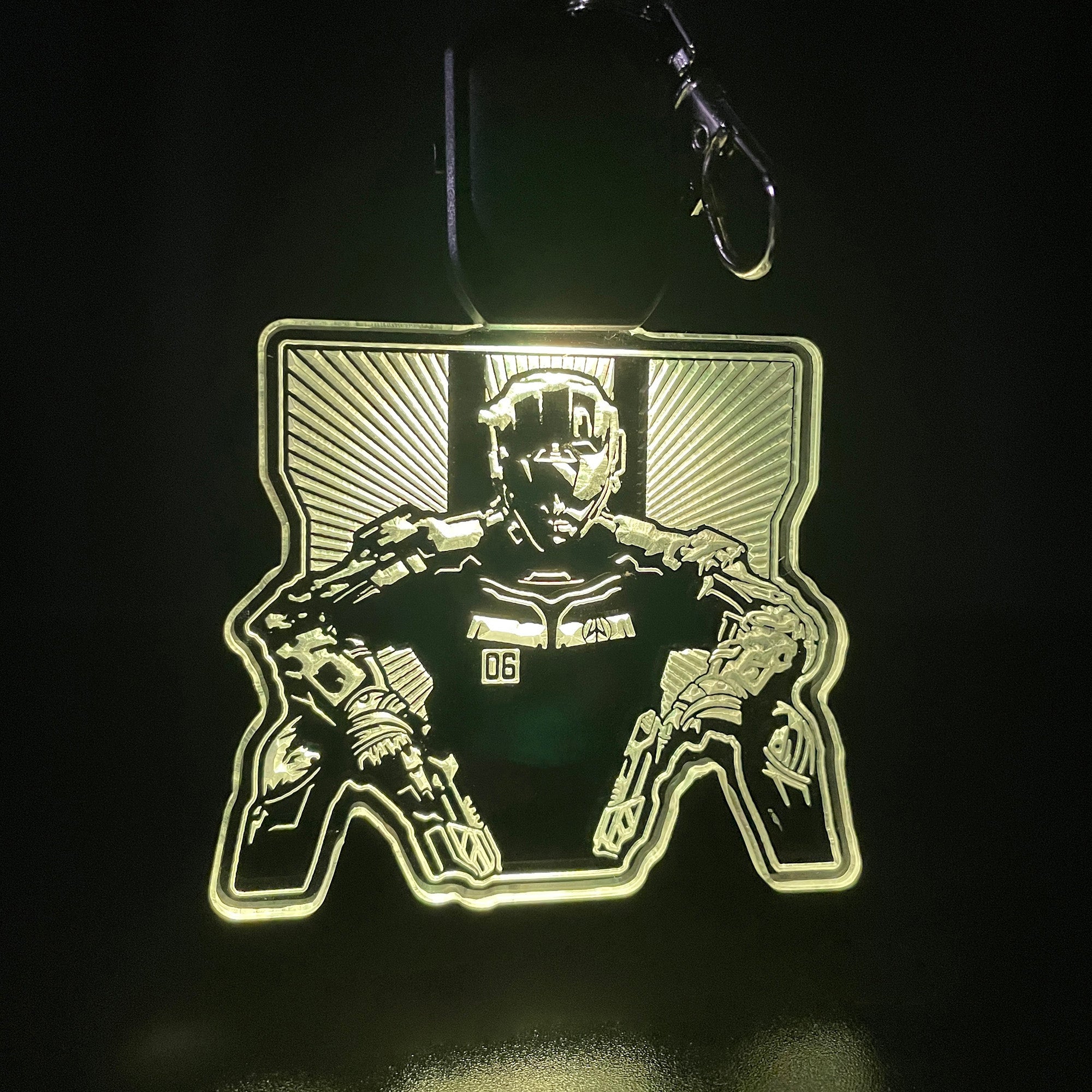 Call of Duty LED Light Acrylic Keychain