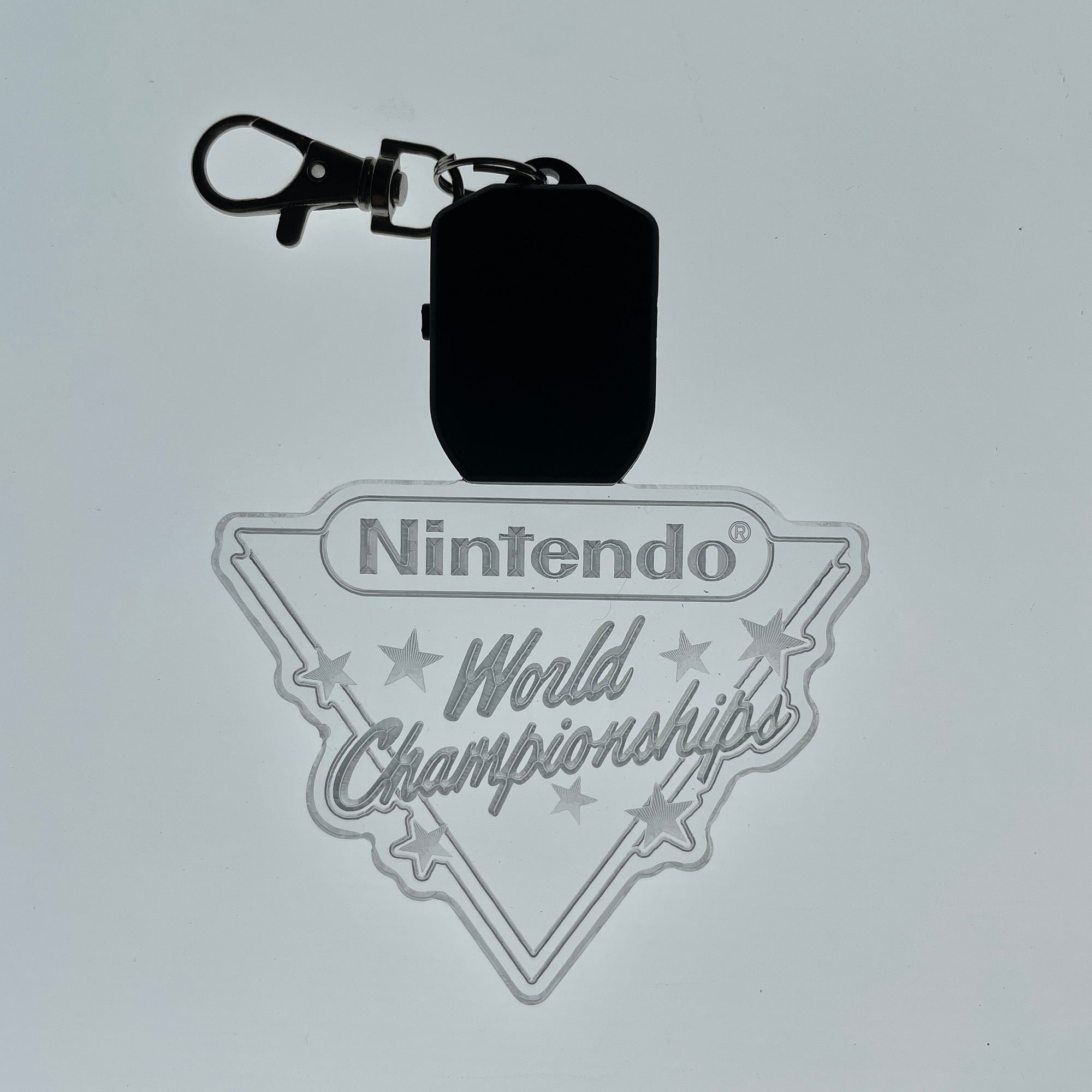 Nintendo World Champions LED Light Acrylic Keychain