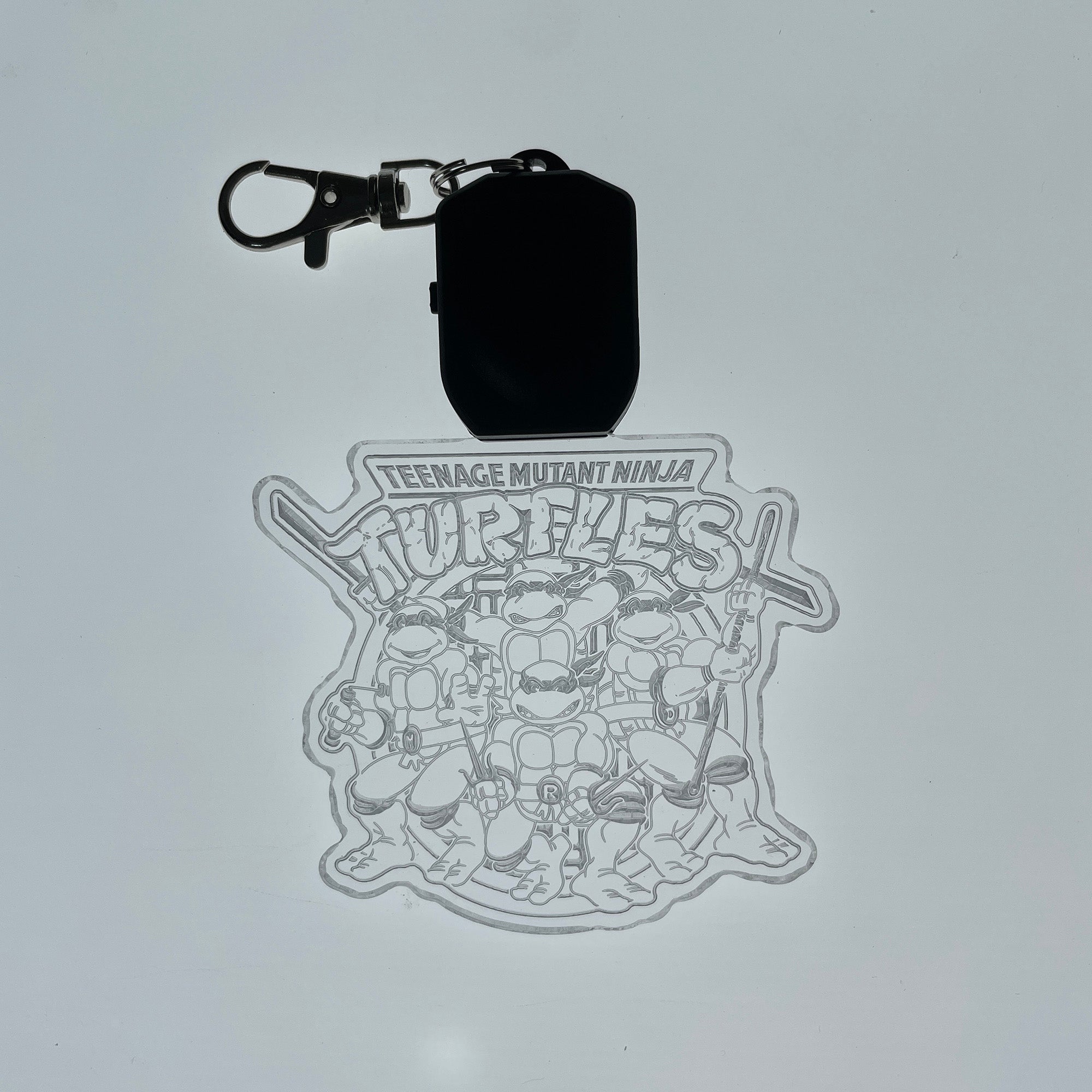 Teenage Mntant Ninja Turtles LED Light Acrylic Keychain