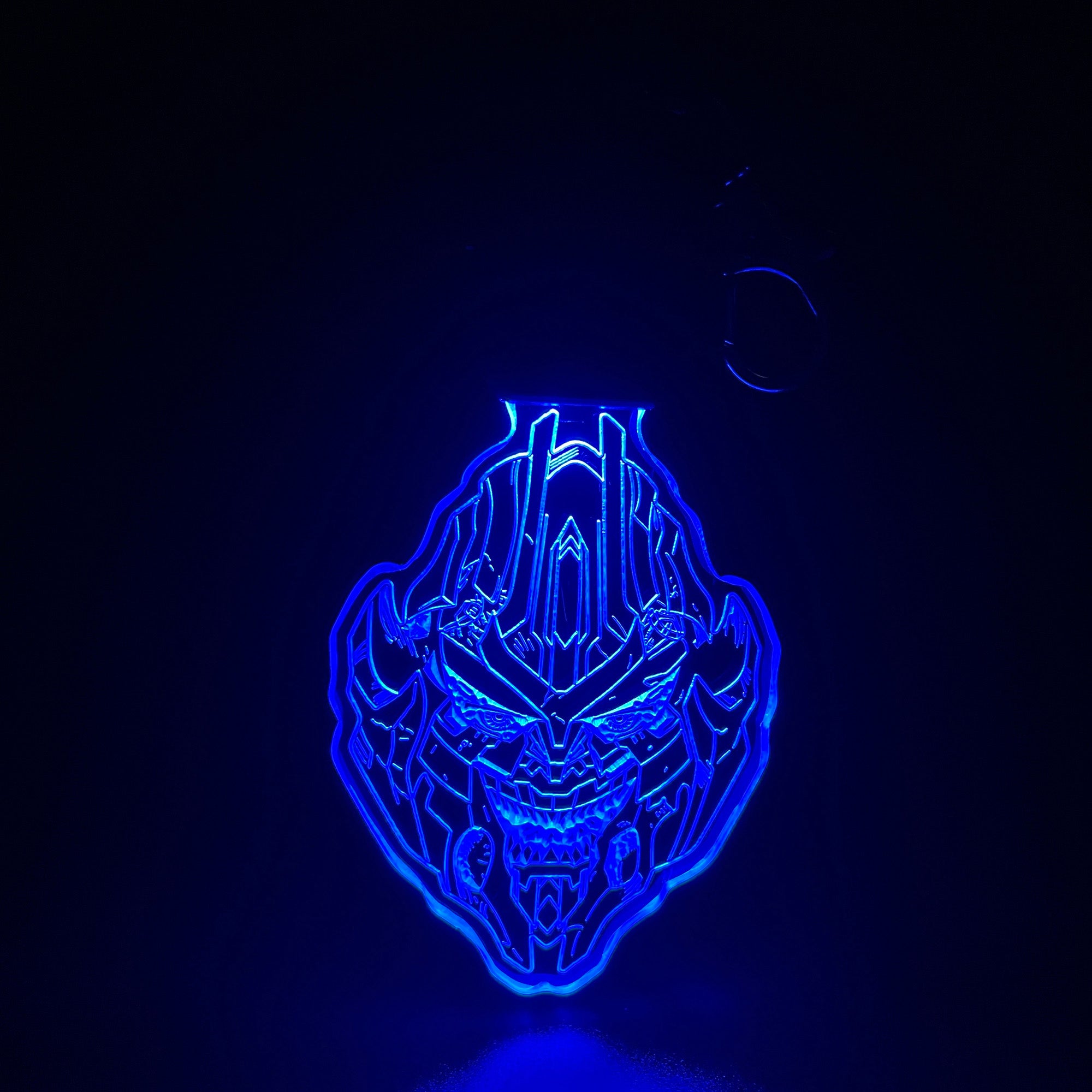 Transformer Decepticon LED Light Acrylic Keychain