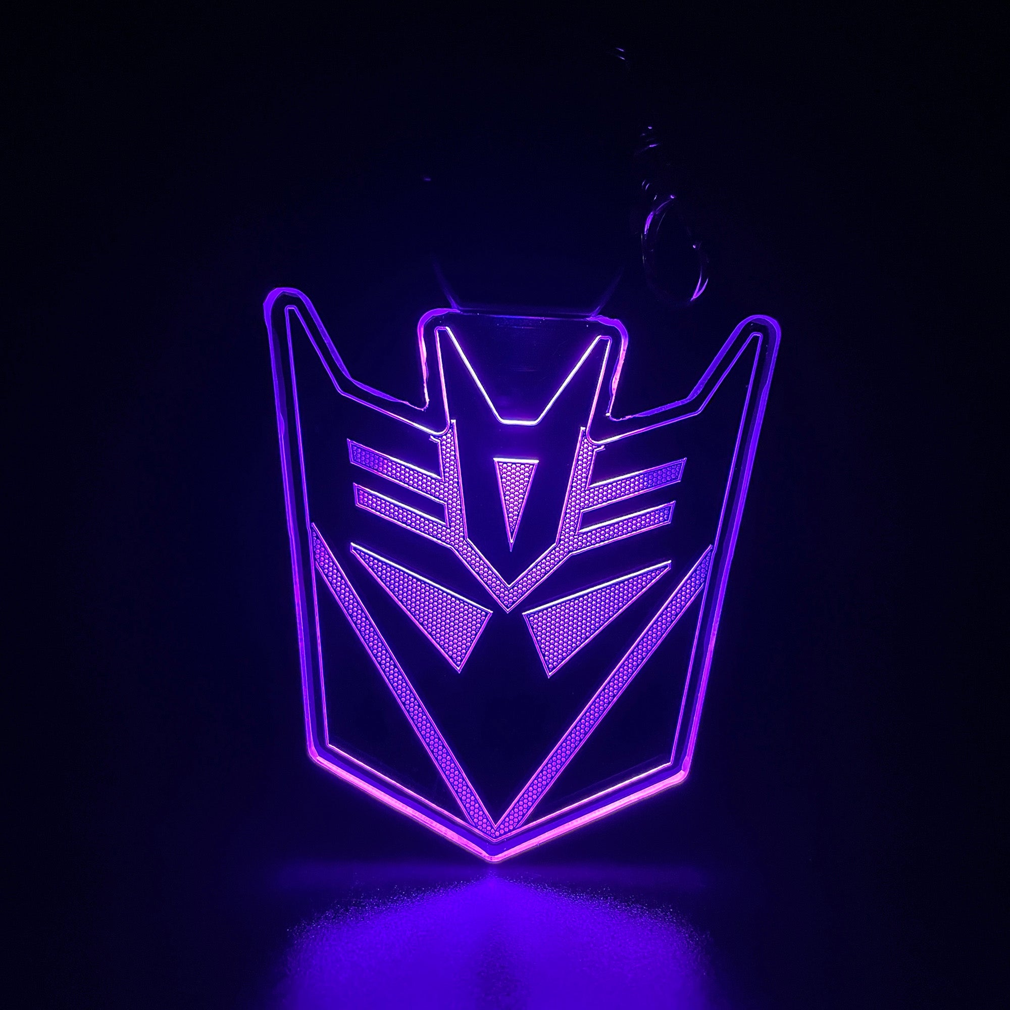Transformers LED Light Acrylic Keychain