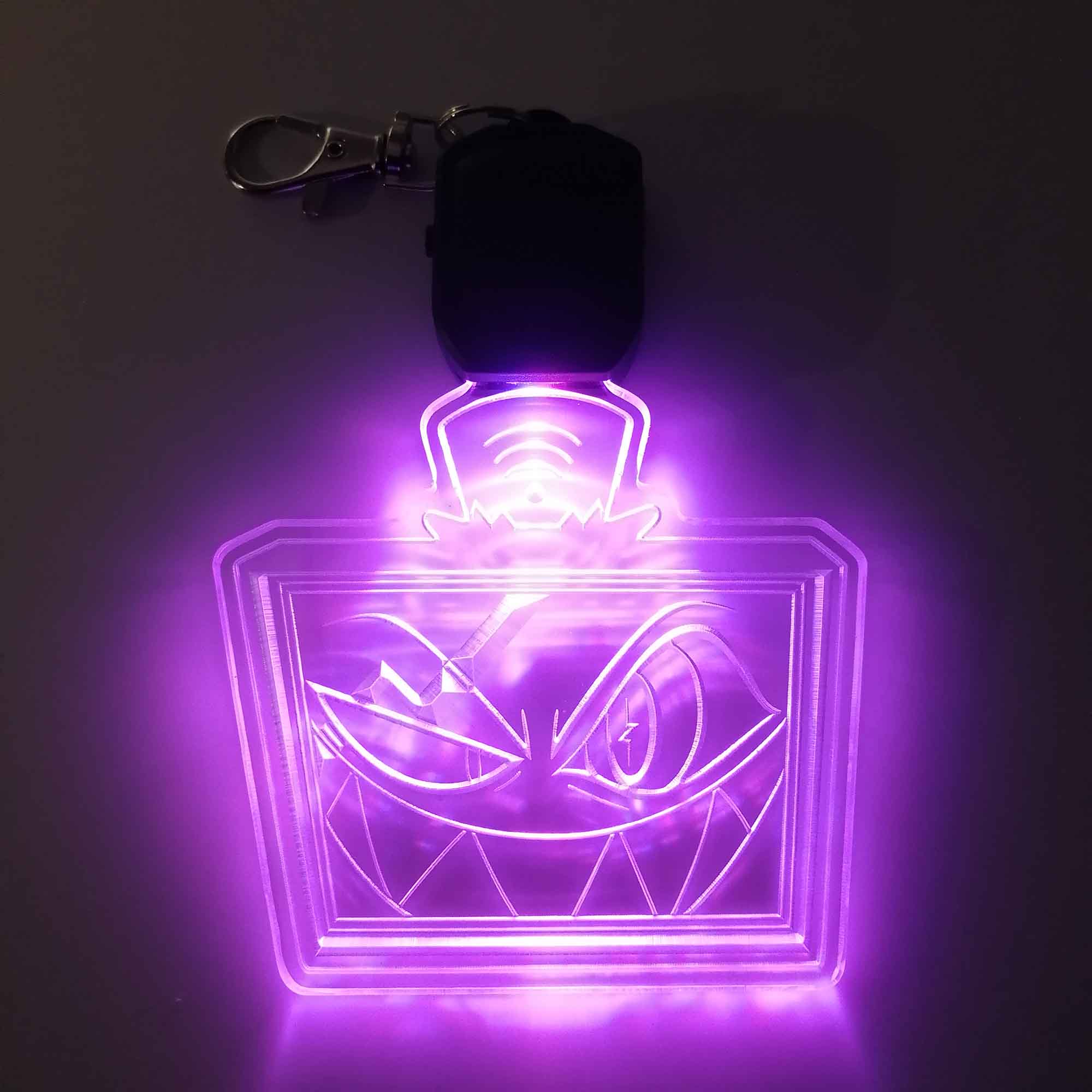 Hazbin Hotel Vox LED Light Acrylic Keychain