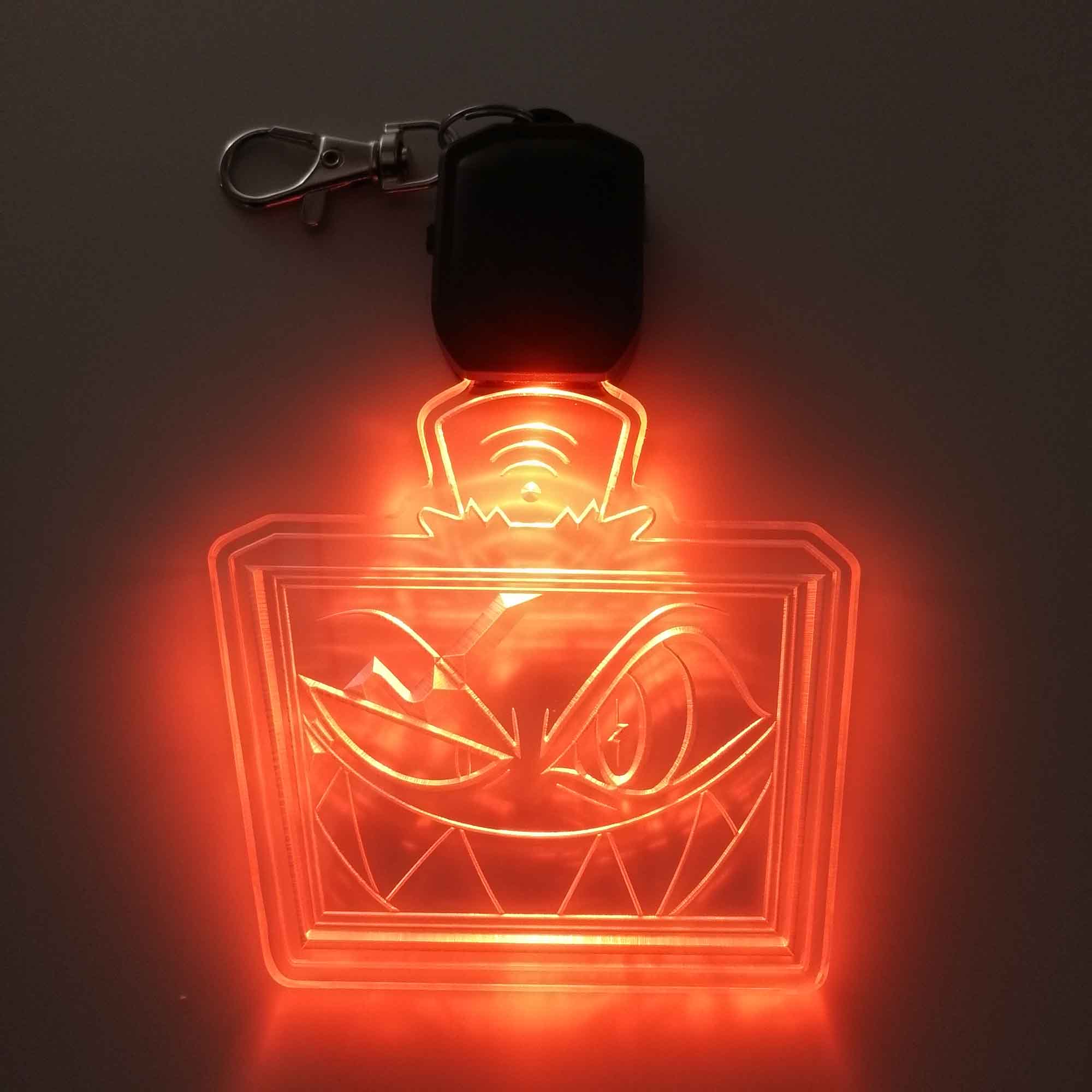 Hazbin Hotel Vox LED Light Acrylic Keychain
