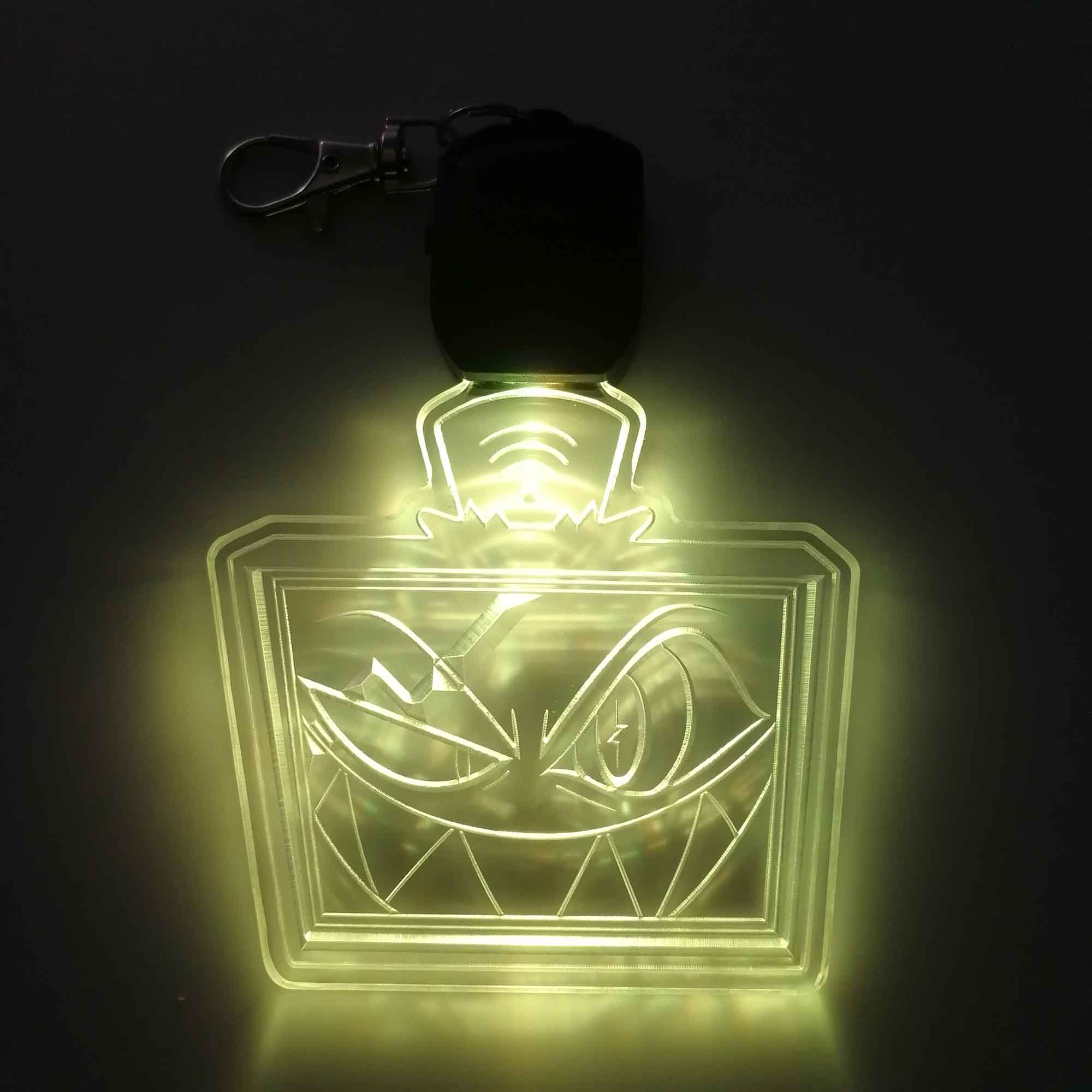 Hazbin Hotel Vox LED Light Acrylic Keychain