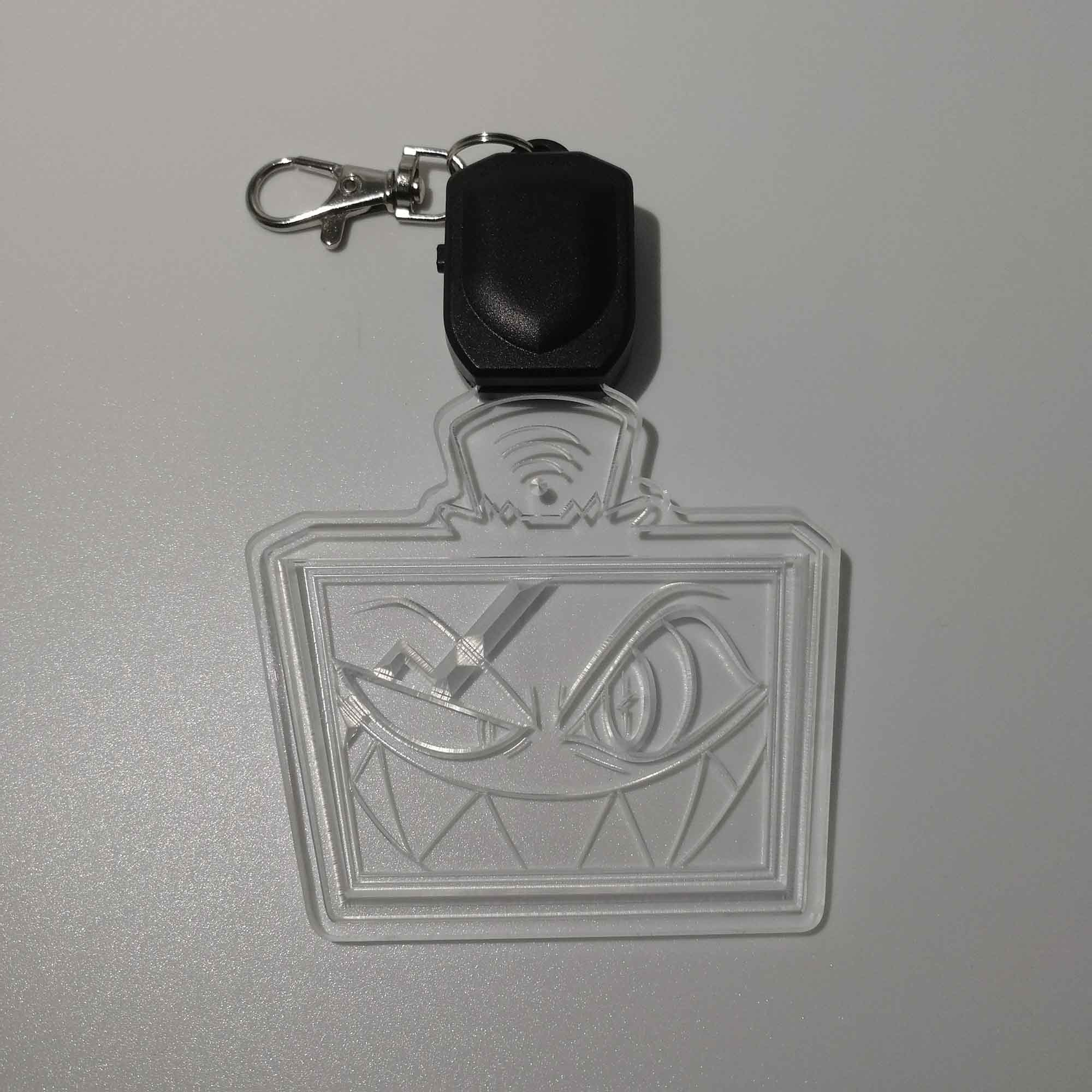 Hazbin Hotel Vox LED Light Acrylic Keychain