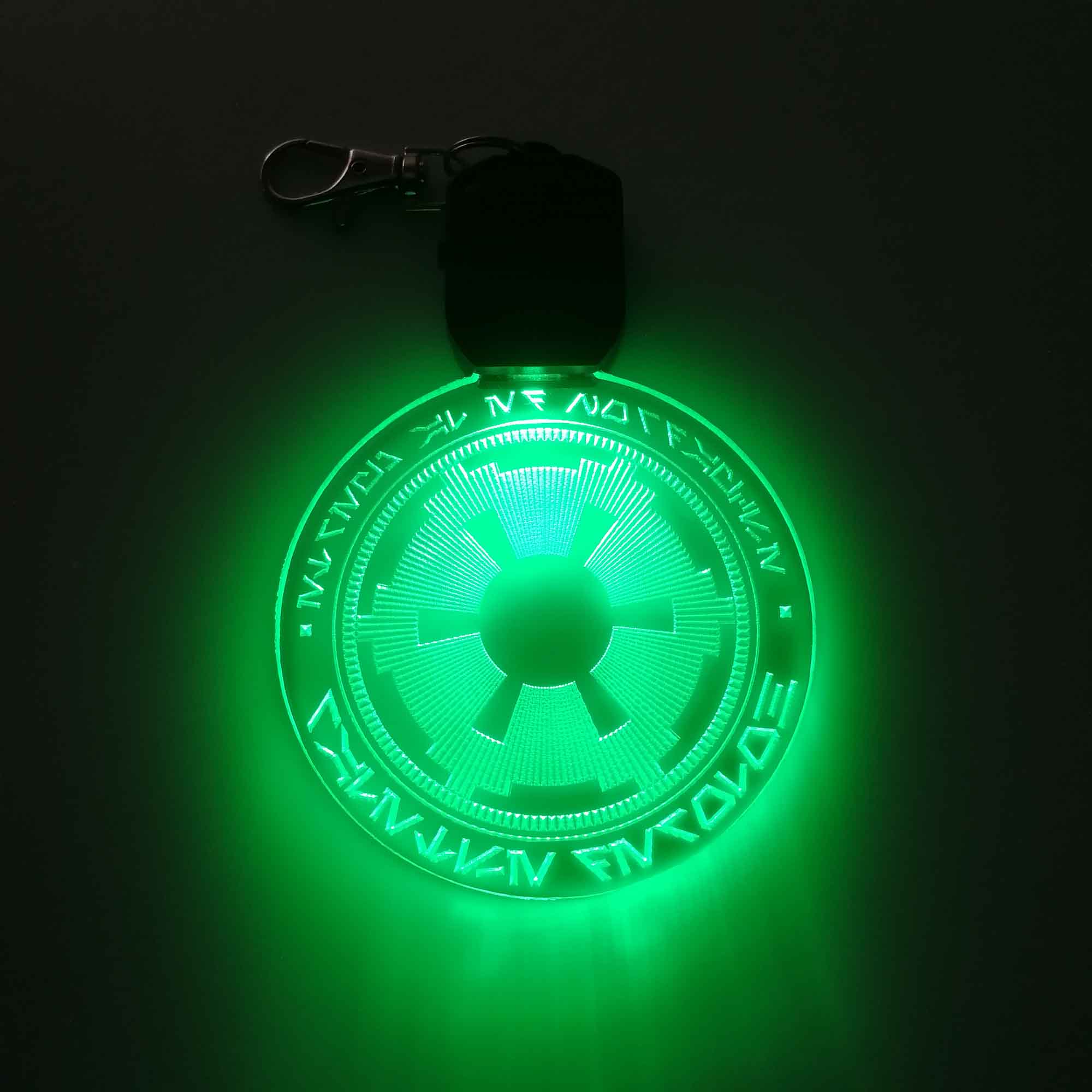 Galactic Empire LED Light Acrylic Keychain