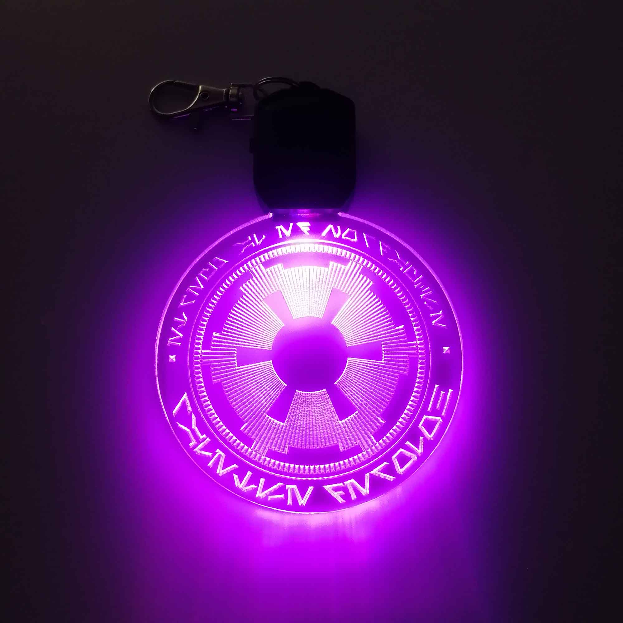 Galactic Empire LED Light Acrylic Keychain