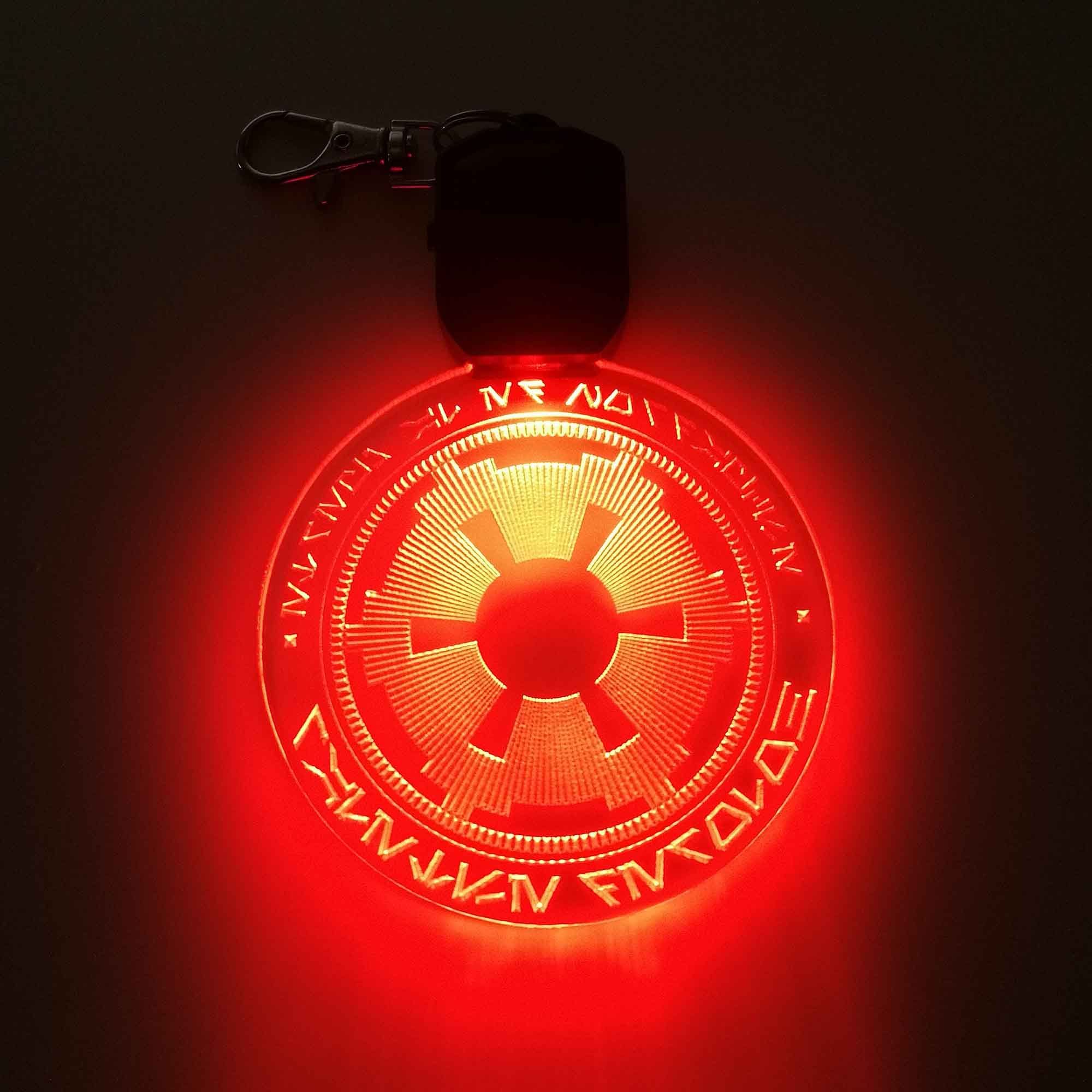 Galactic Empire LED Light Acrylic Keychain