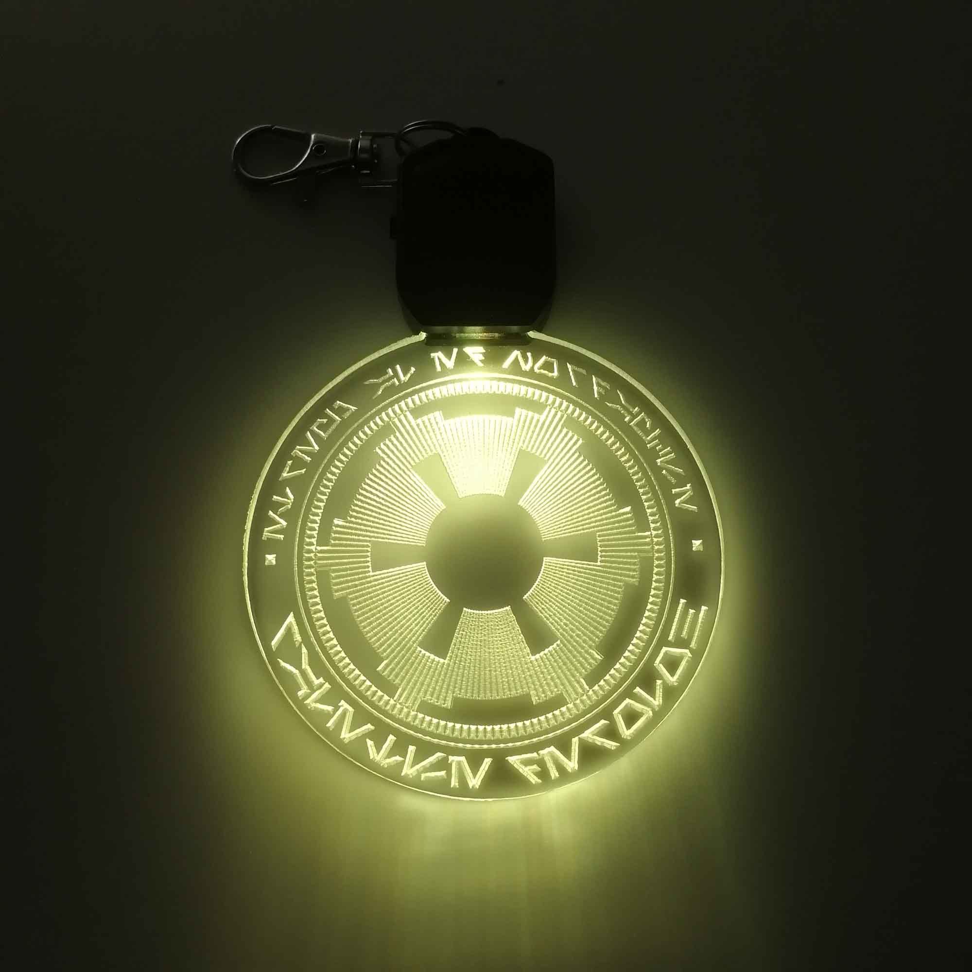 Galactic Empire LED Light Acrylic Keychain