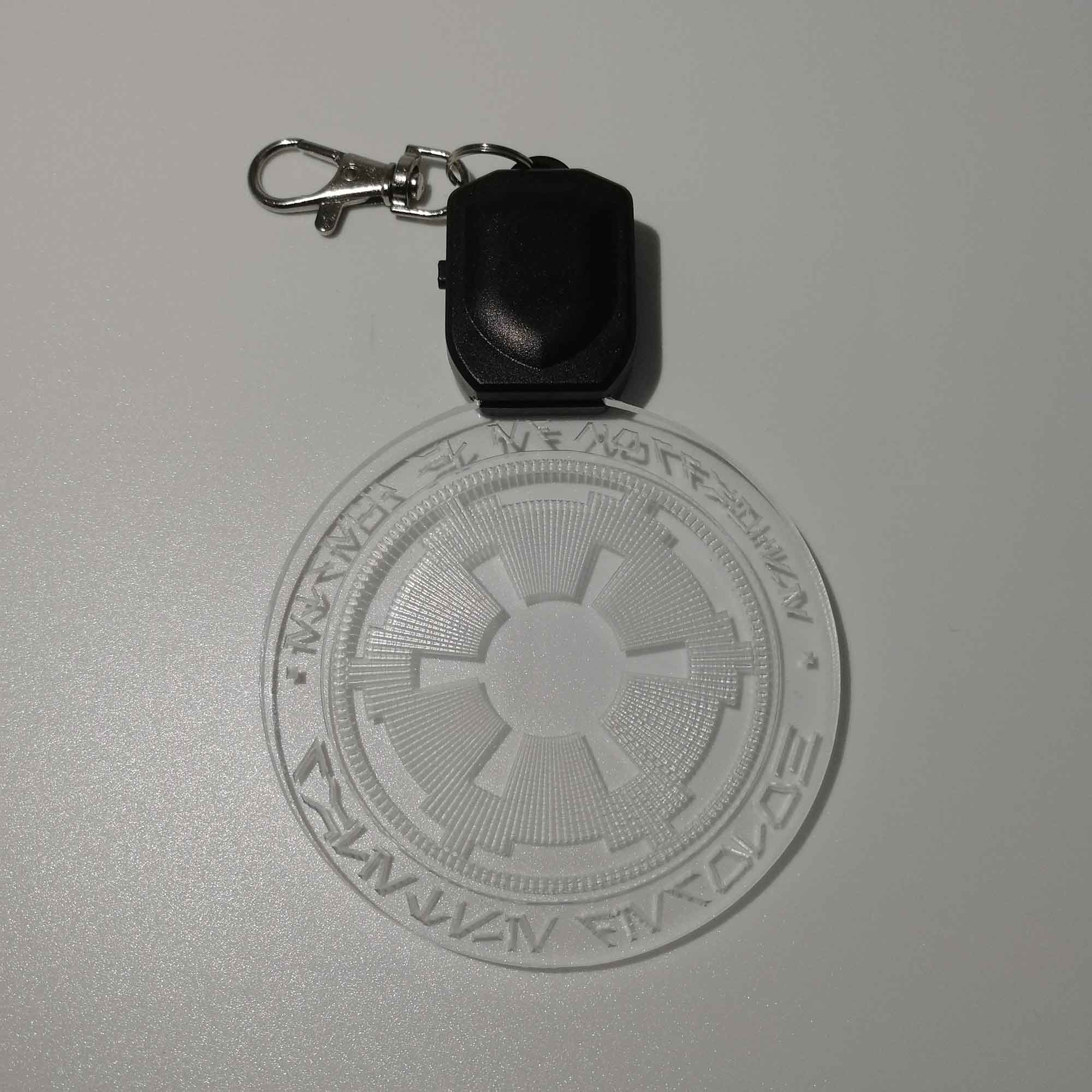 Galactic Empire LED Light Acrylic Keychain