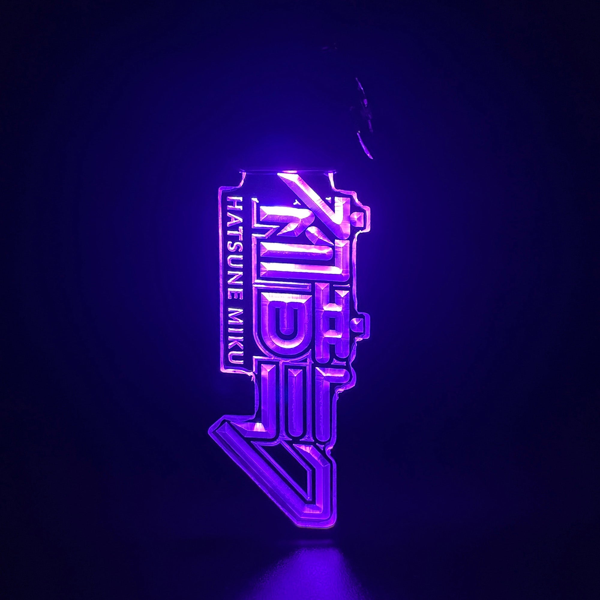 Hatsune Miku LED Light Acrylic Keychain