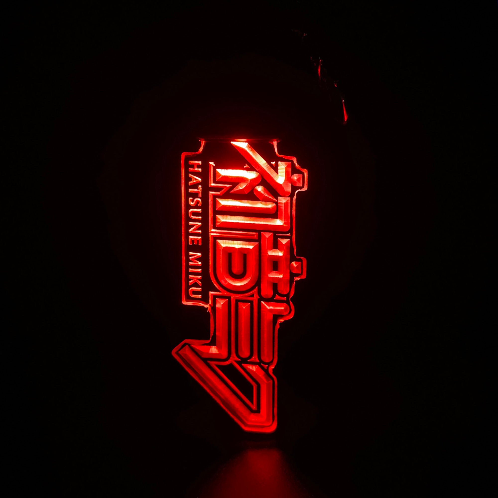 Hatsune Miku LED Light Acrylic Keychain