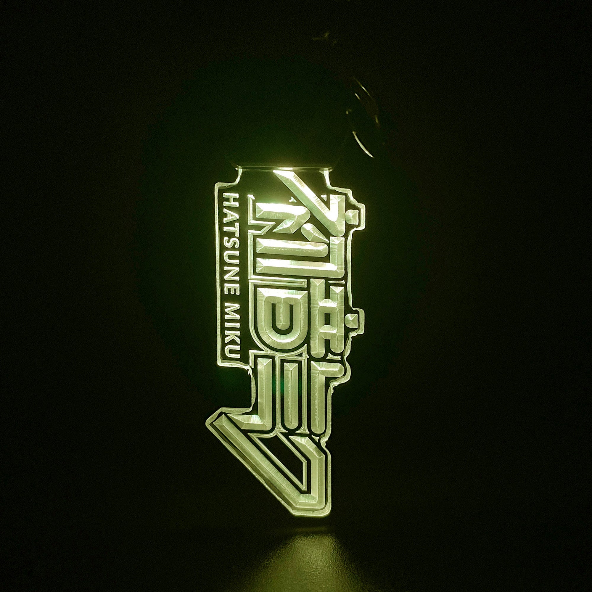 Hatsune Miku LED Light Acrylic Keychain