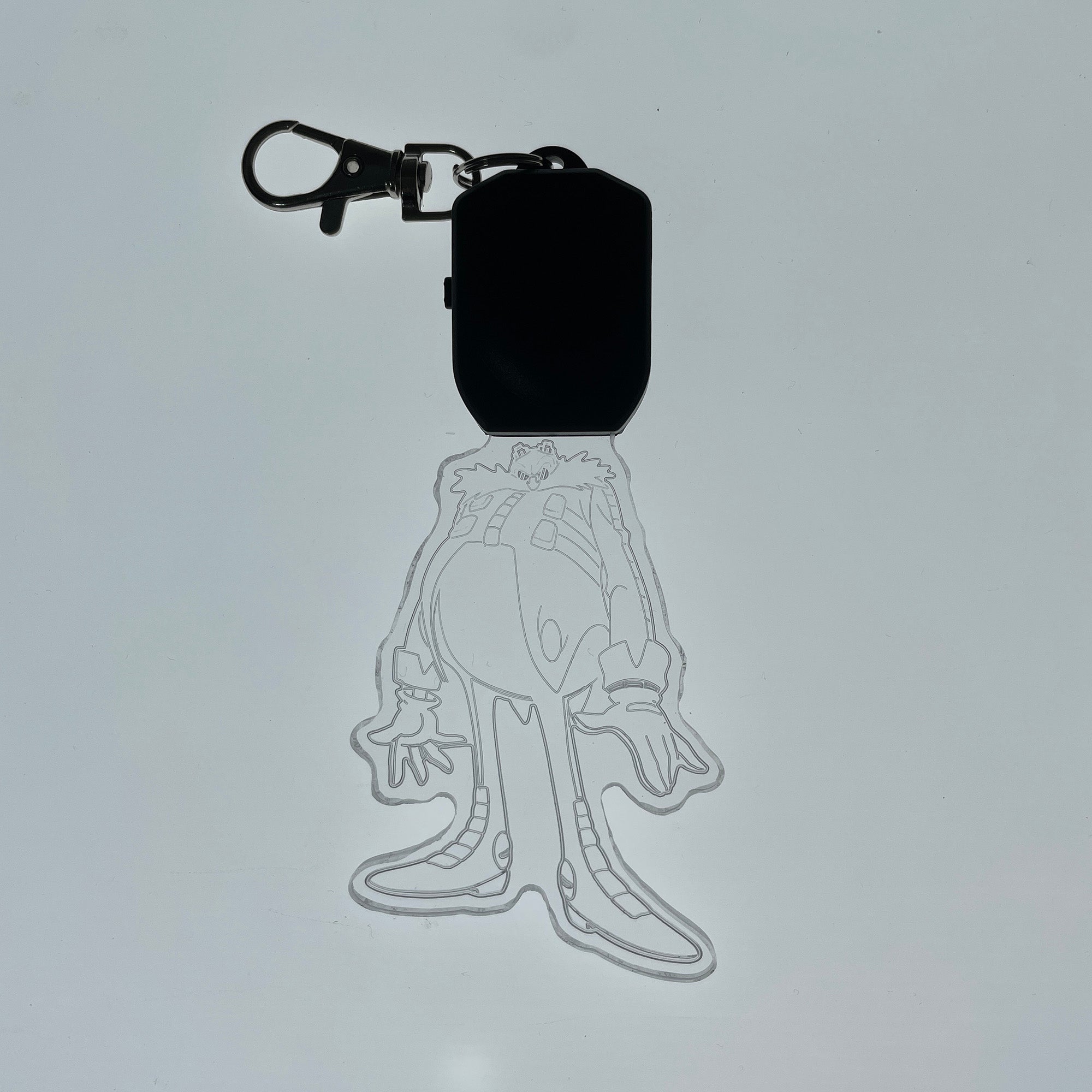 Sonic Dr Eggman LED Light Acrylic Keychain