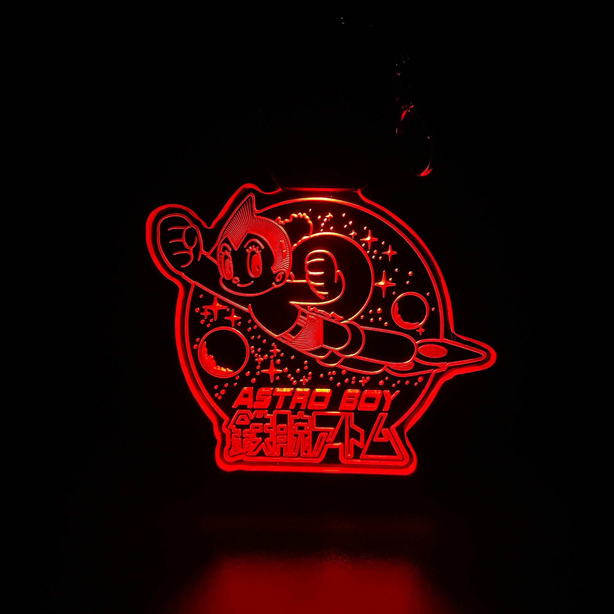 Astro Boy LED Light Acrylic Keychain