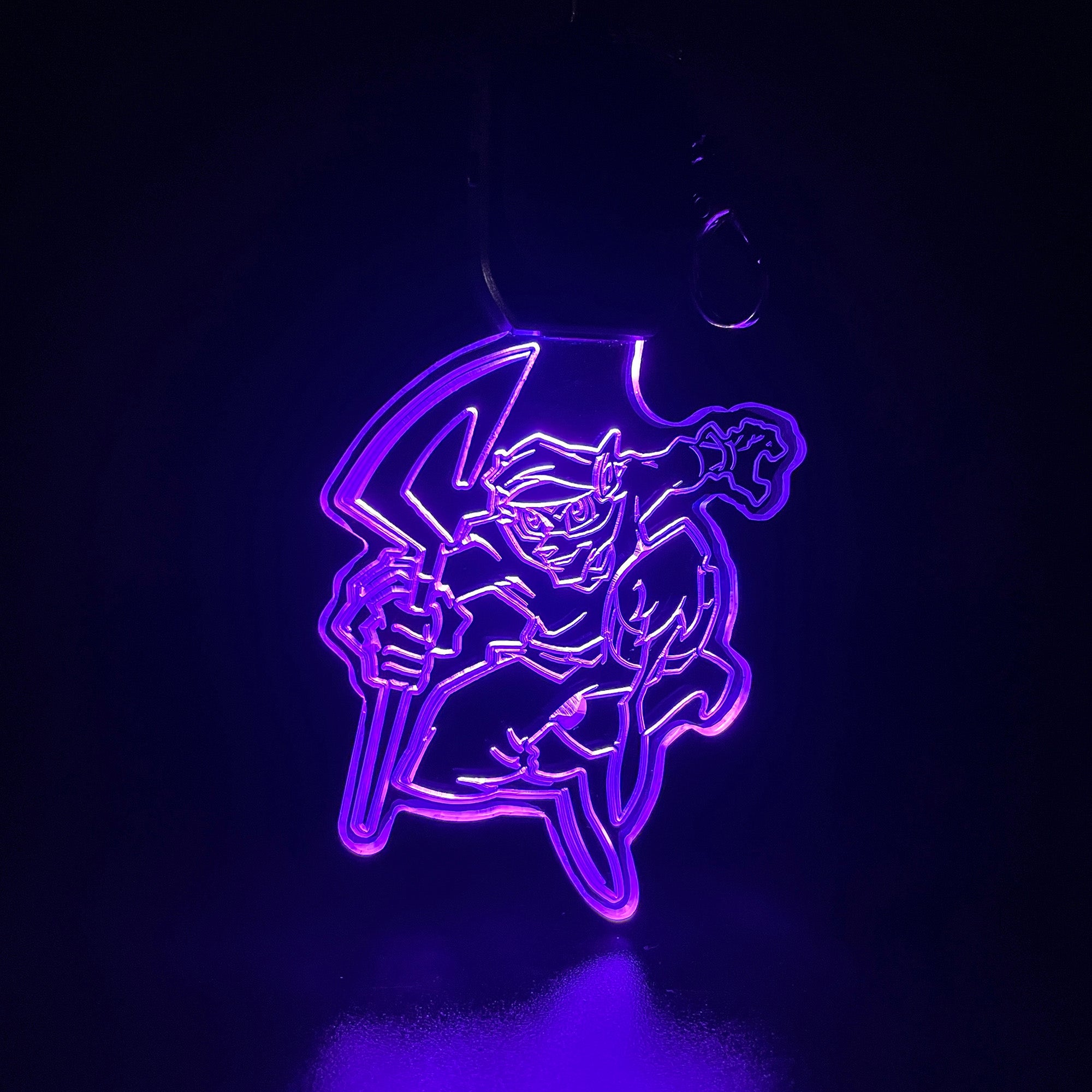 Sly Cooper LED Light Acrylic Keychain
