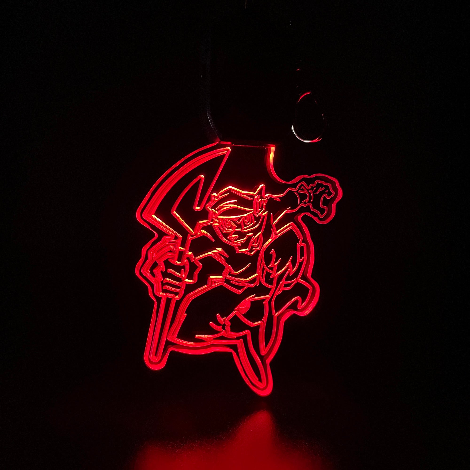 Sly Cooper LED Light Acrylic Keychain