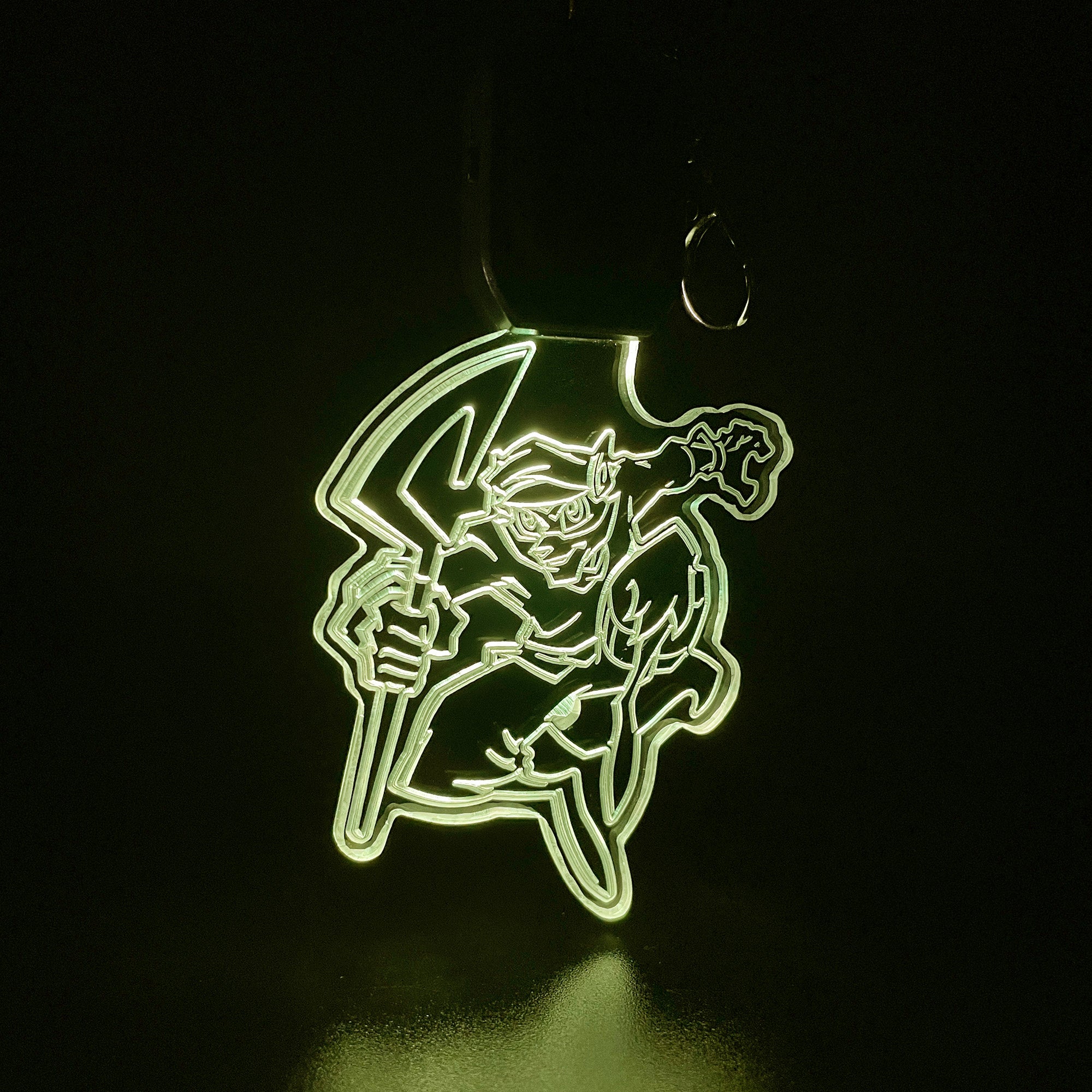 Sly Cooper LED Light Acrylic Keychain