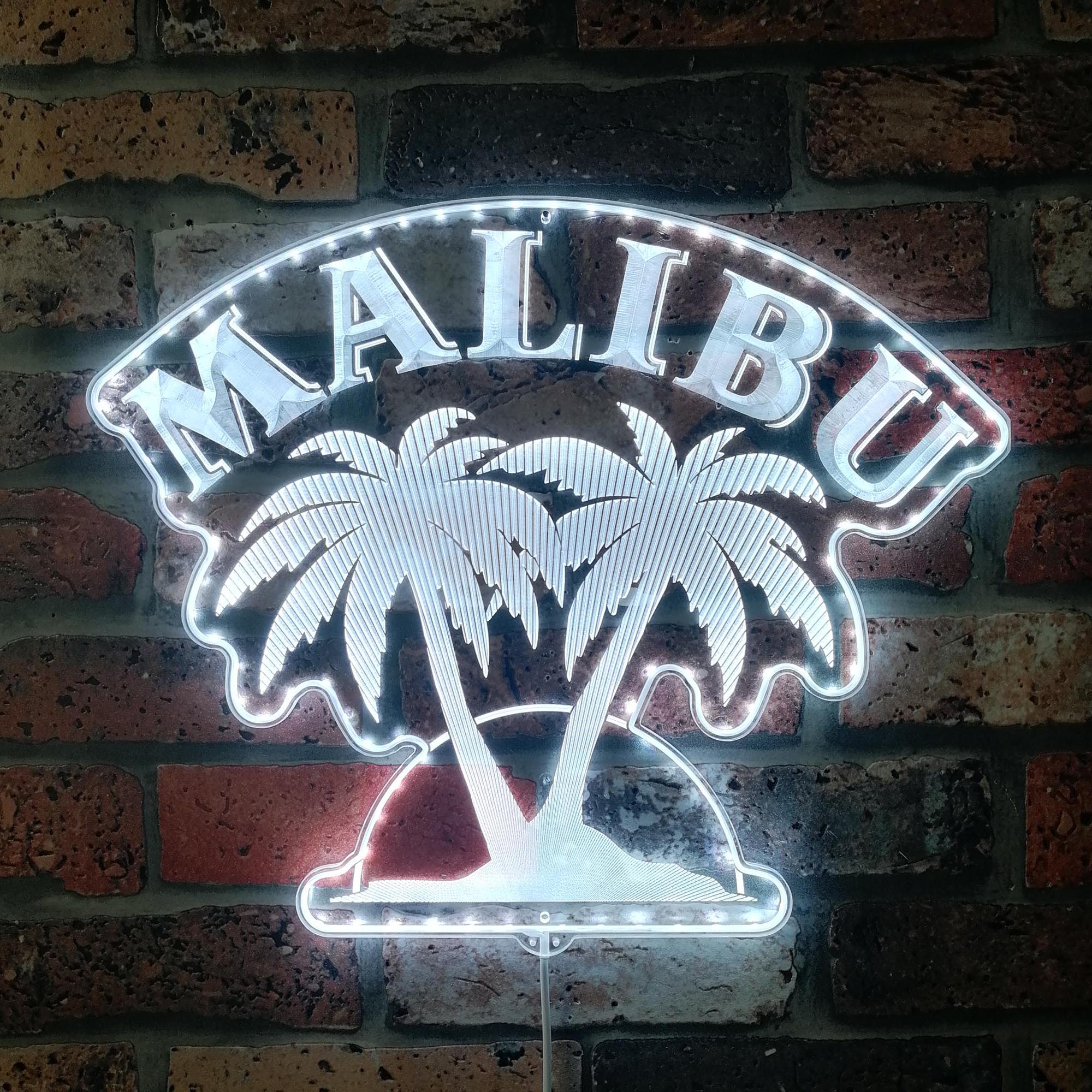 Malibu Dynamic RGB Edge Lit LED Sign