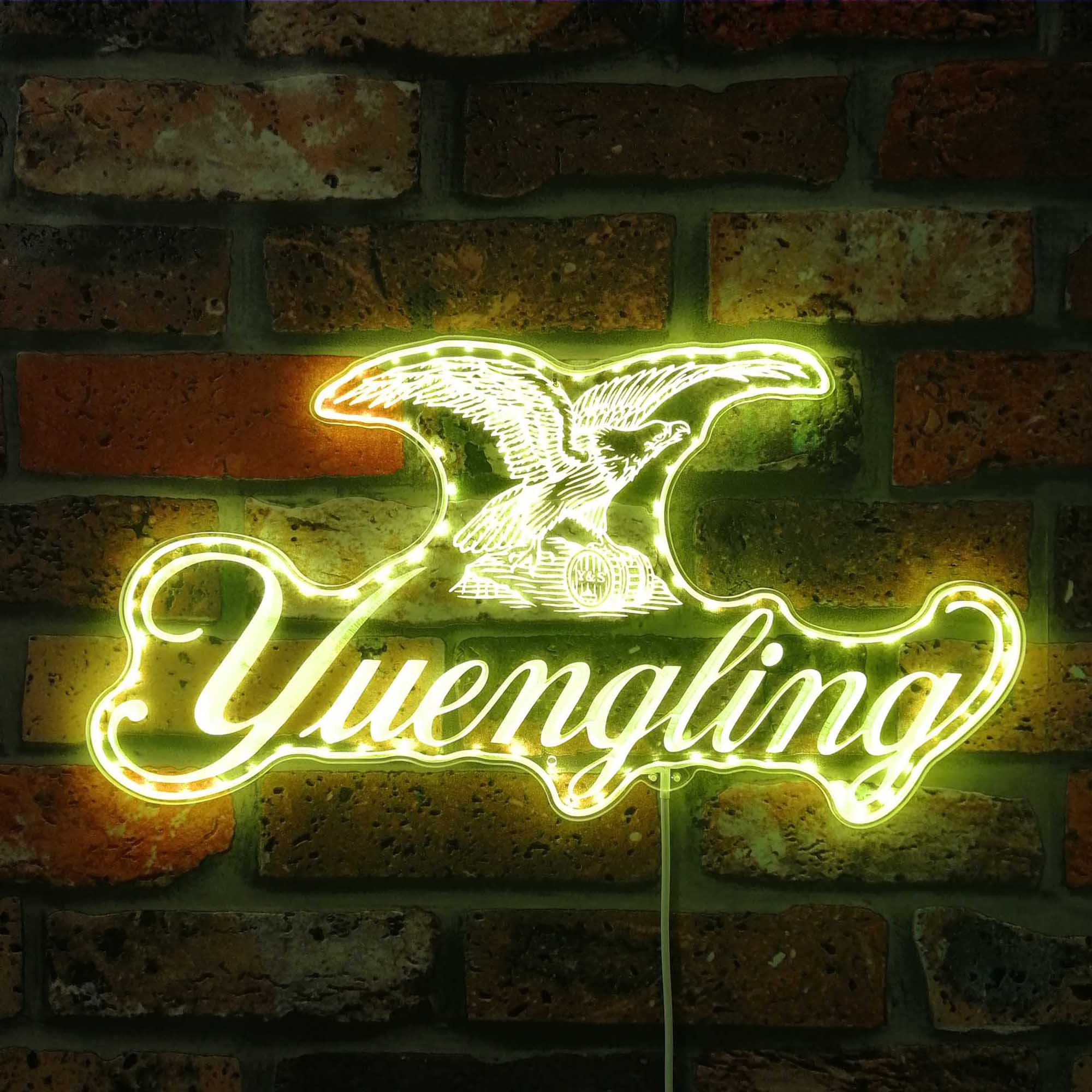 Yuengling Eagle Dynamic RGB Edge Lit LED Sign