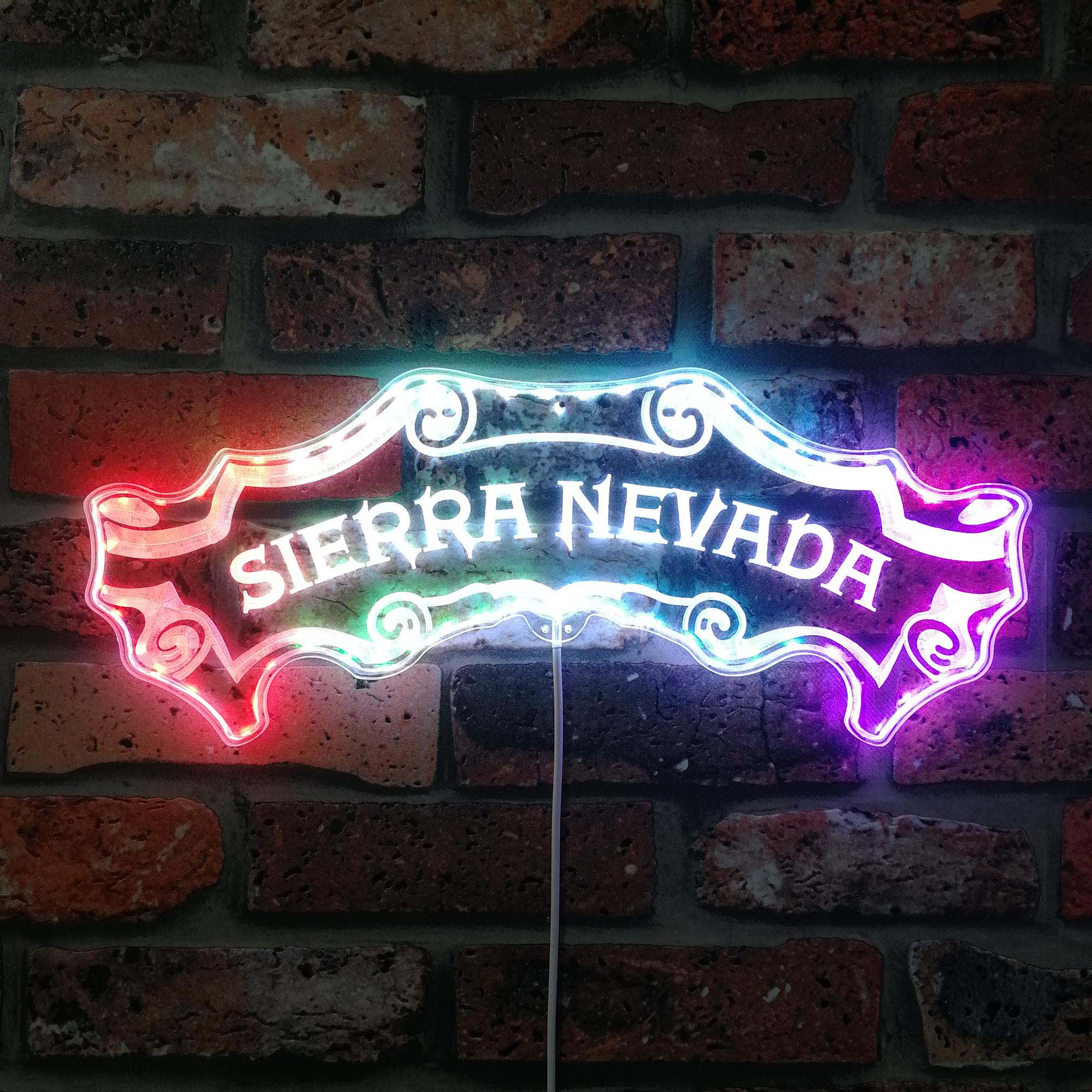 Sierra Nevada Dynamic RGB Edge Lit LED Sign