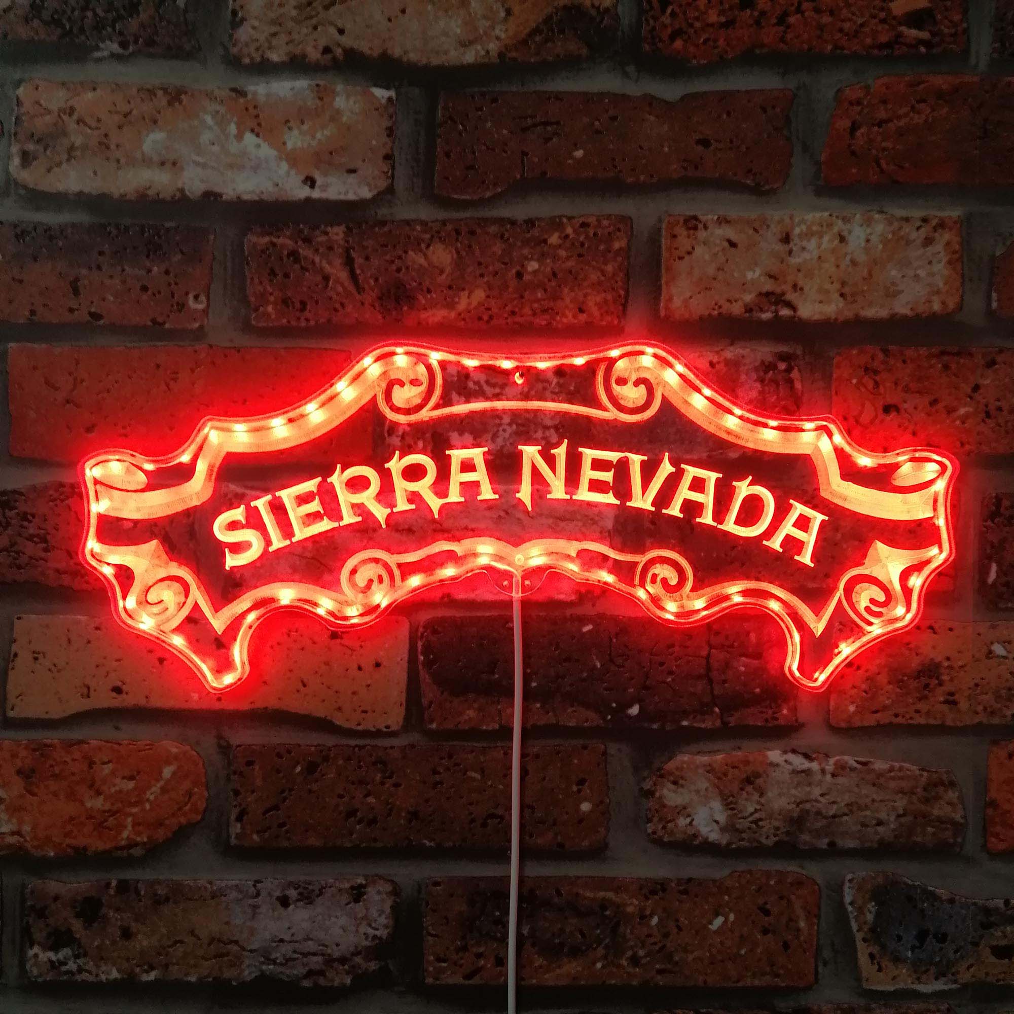 Sierra Nevada Dynamic RGB Edge Lit LED Sign