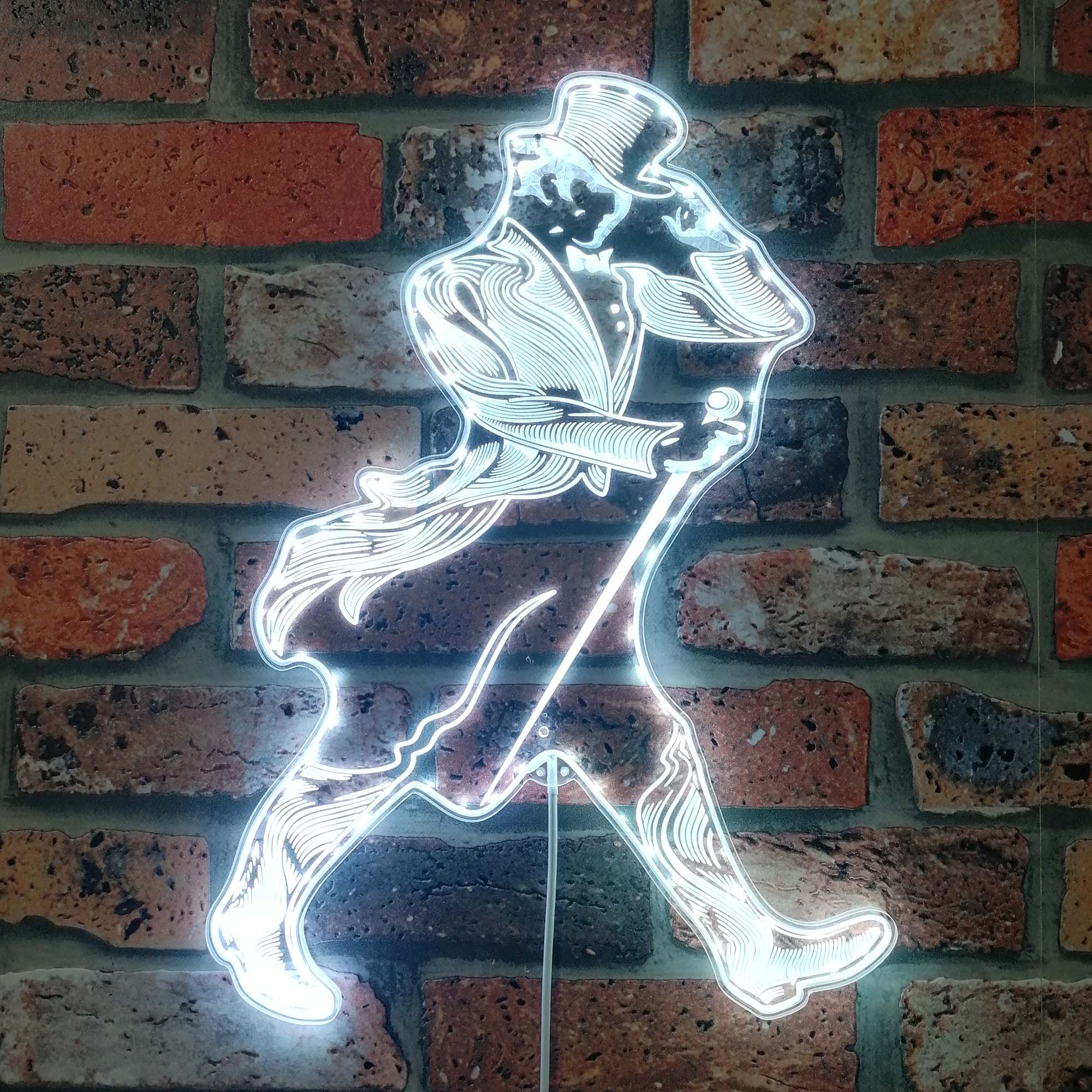 Johnnie Walker Dynamic RGB Edge Lit LED Sign