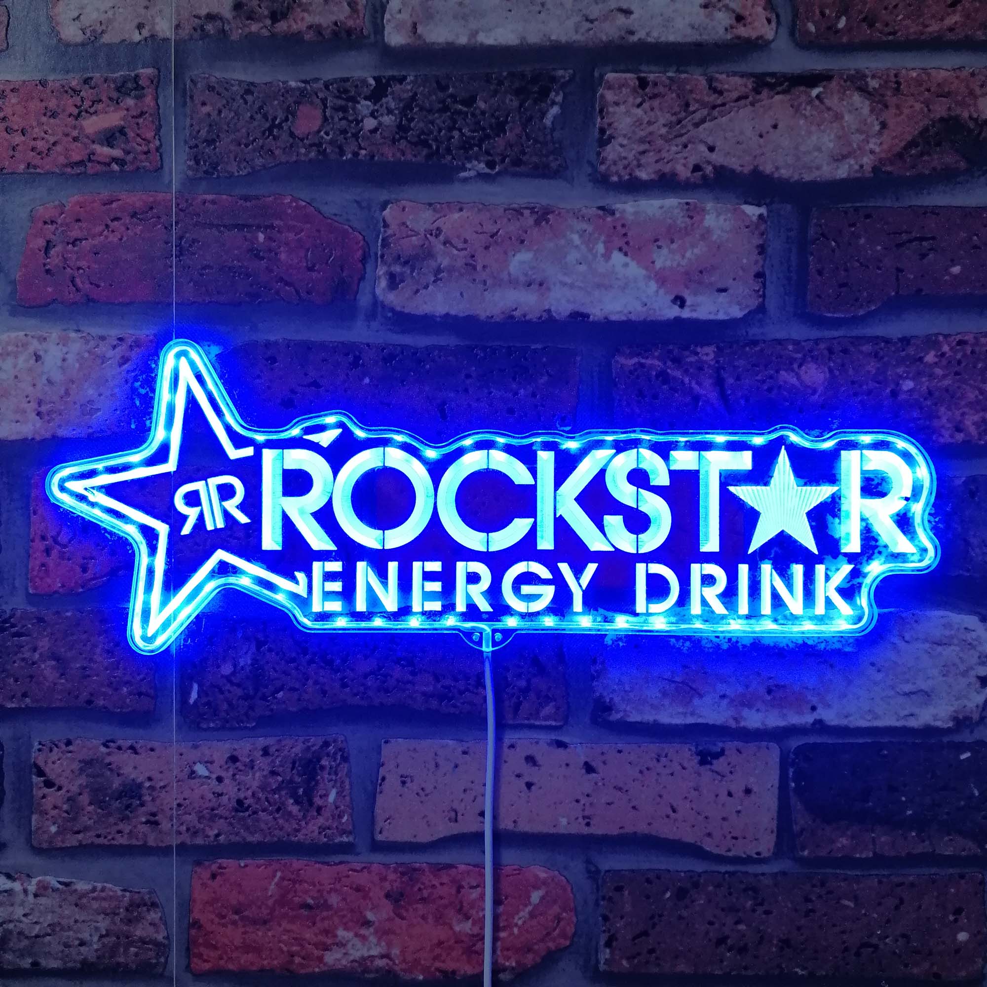 Rockstar Energy Dynamic RGB Edge Lit LED Sign