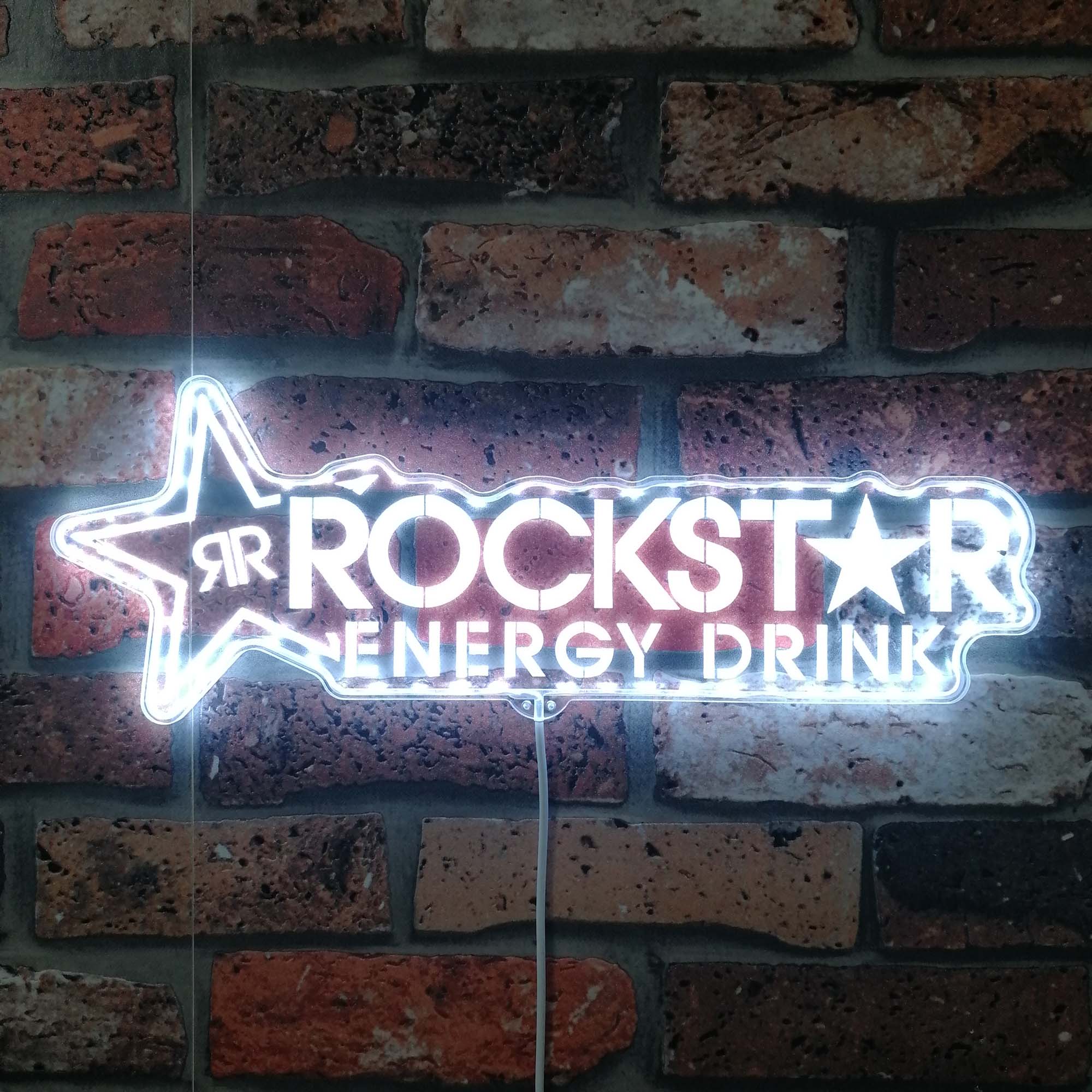 Rockstar Energy Dynamic RGB Edge Lit LED Sign