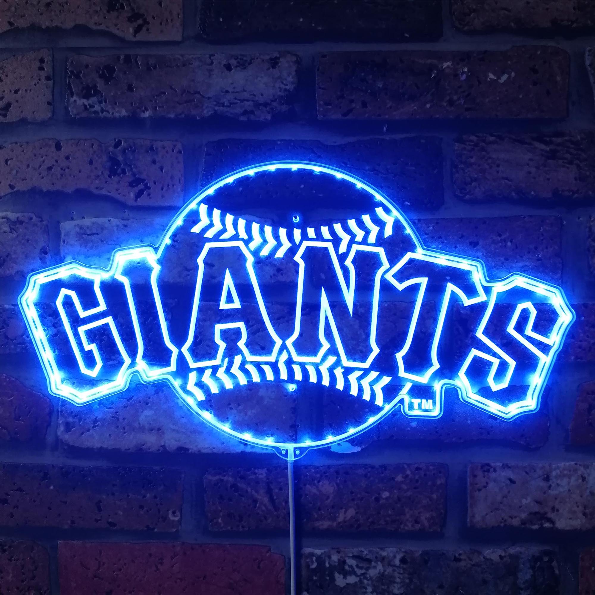 New York Giants Dynamic RGB Edge Lit LED Sign