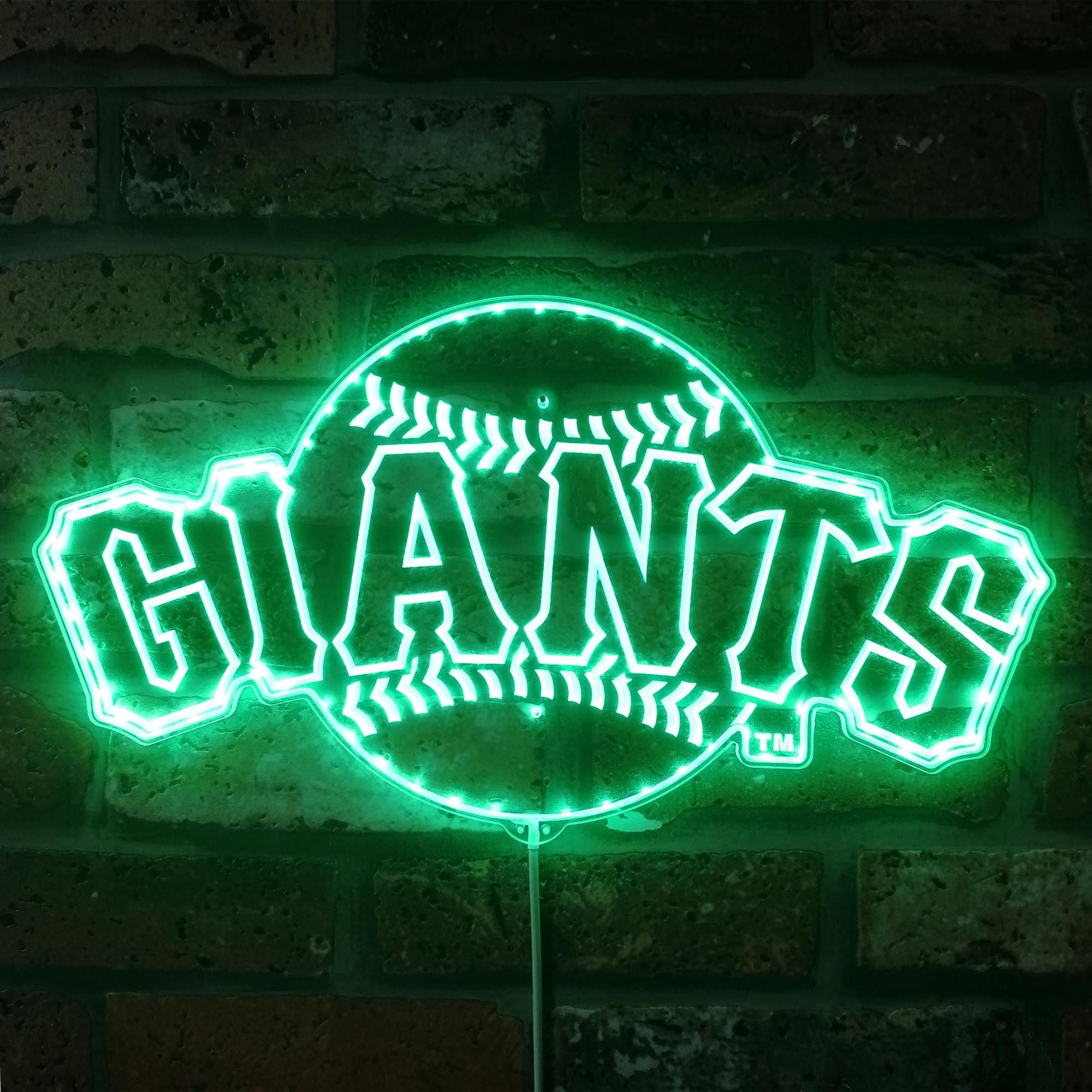 New York Giants Dynamic RGB Edge Lit LED Sign