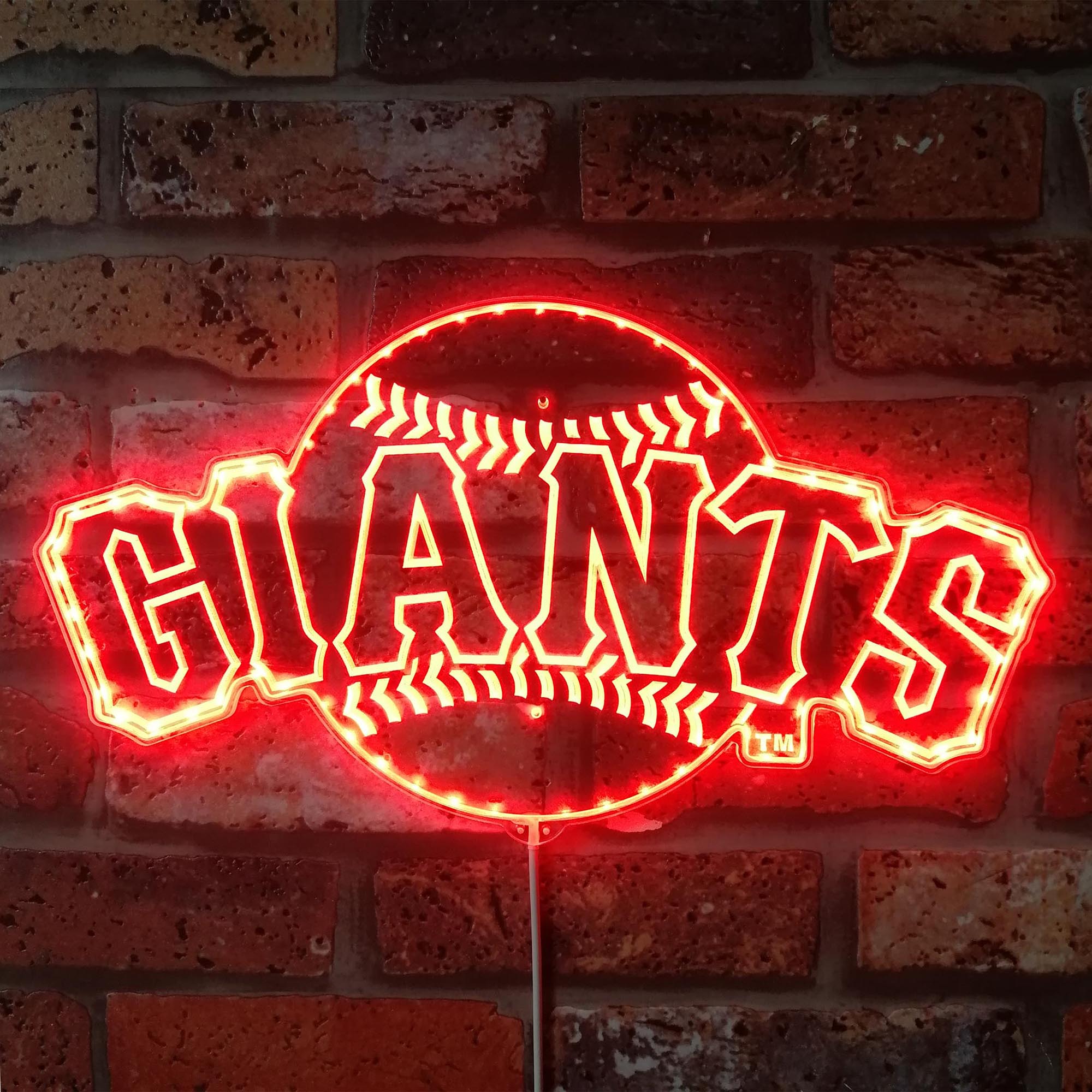 New York Giants Dynamic RGB Edge Lit LED Sign