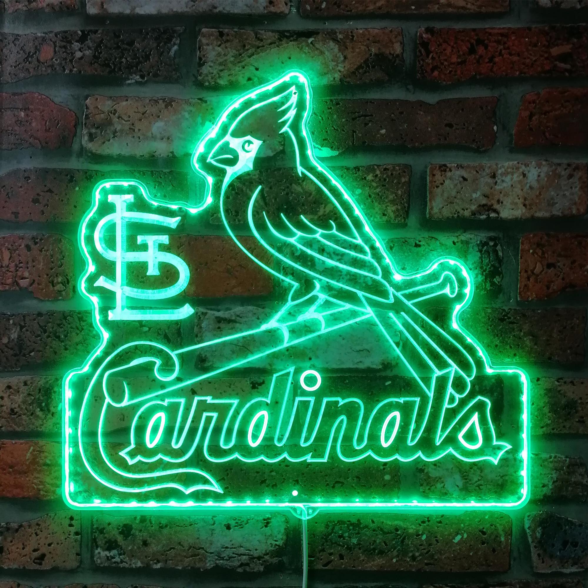 Saint Louis Cardinals Dynamic RGB Edge Lit LED Sign